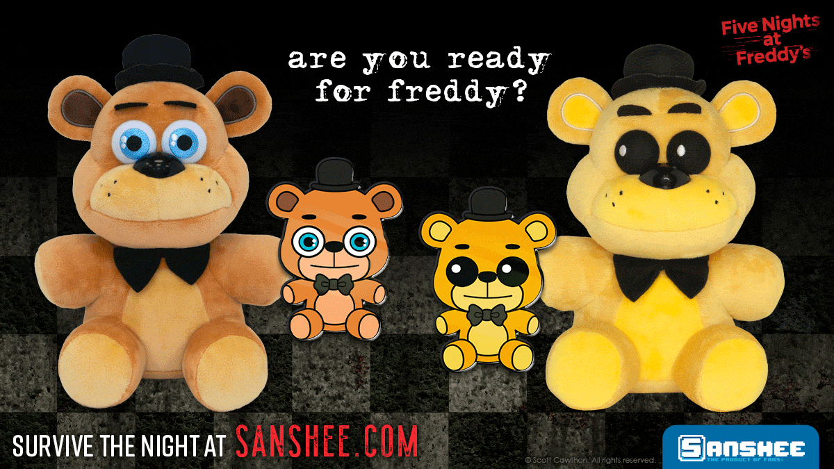 Pre-Order Chica, Golden Freddy, Possessed Fredbear, & Foxy!