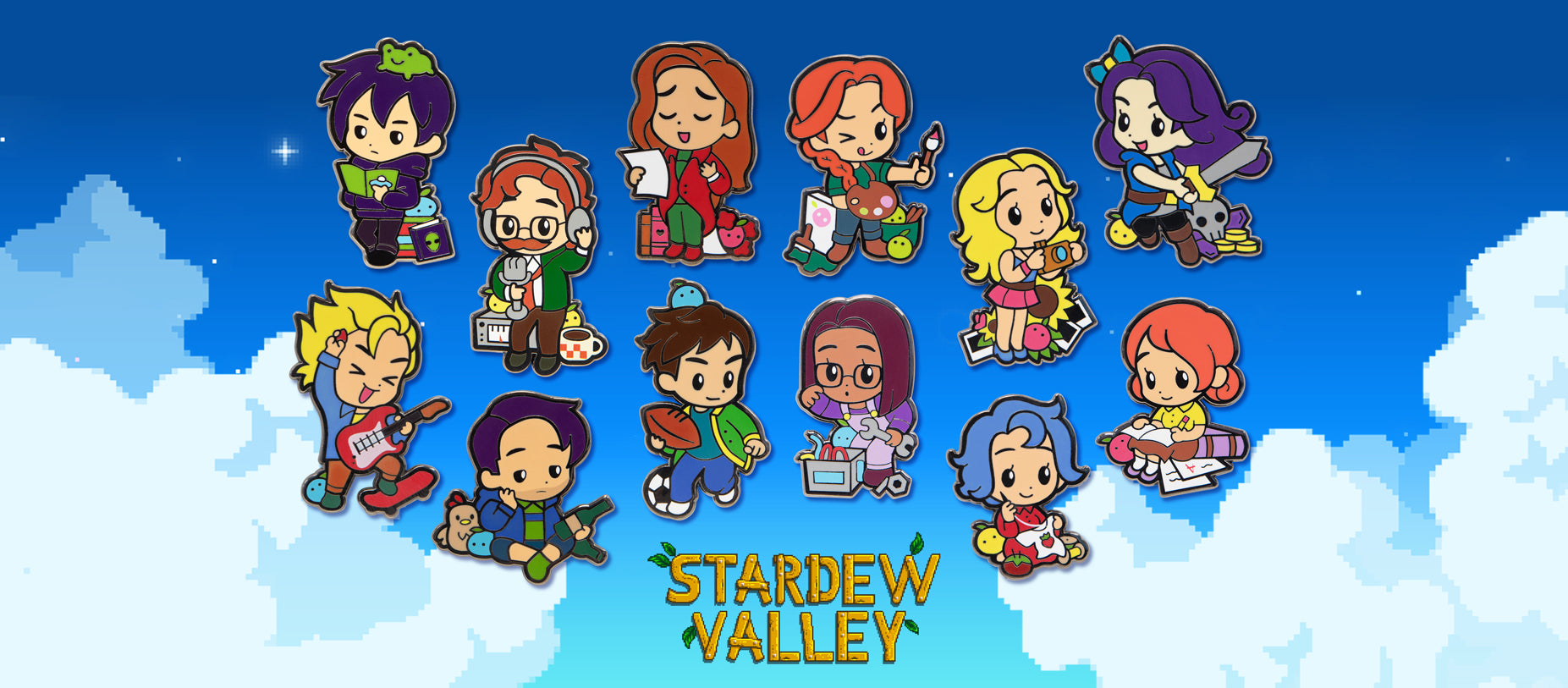 Ready Your Roses For Our Stardew Bachelor and Bachelorette Pins!