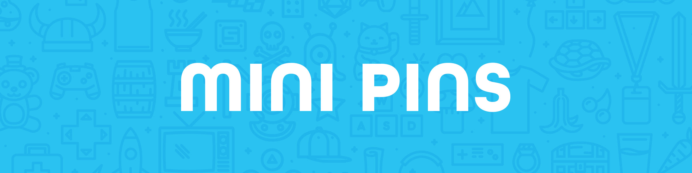 Officially Licensed and Original Mini Pins by Sanshee