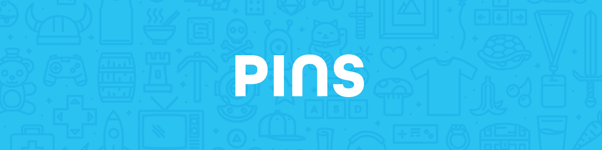 Officially Licensed and Original Pins by Sanshee