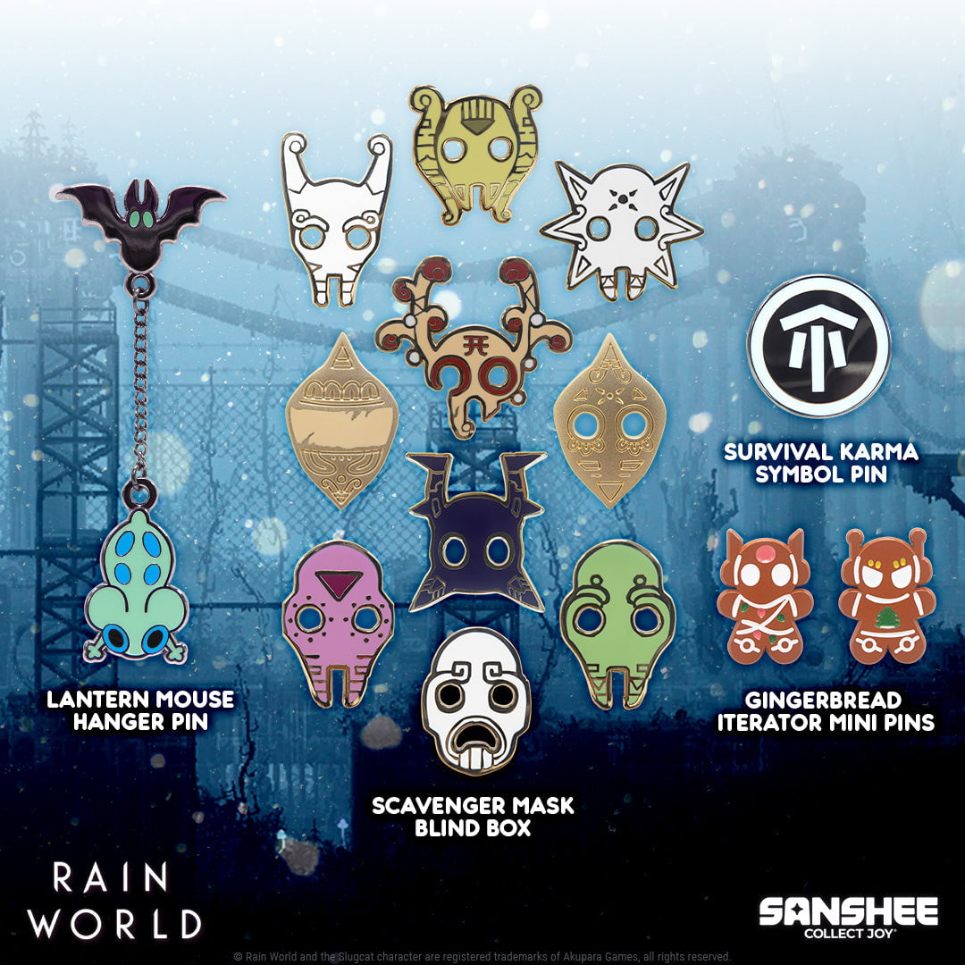 Rain World - Winter Pin Bundle