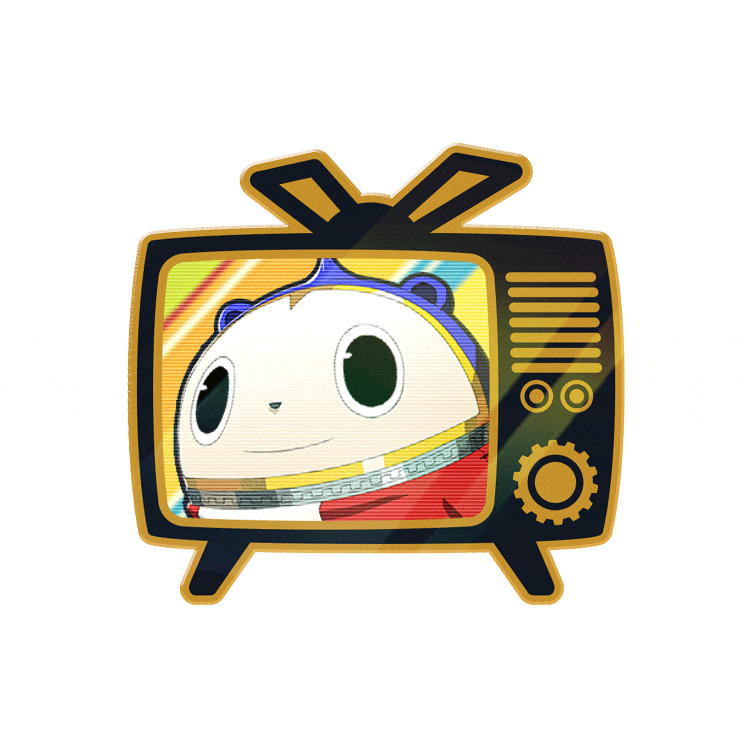 Persona 4 - Midnight Channel Lenticular Pins
