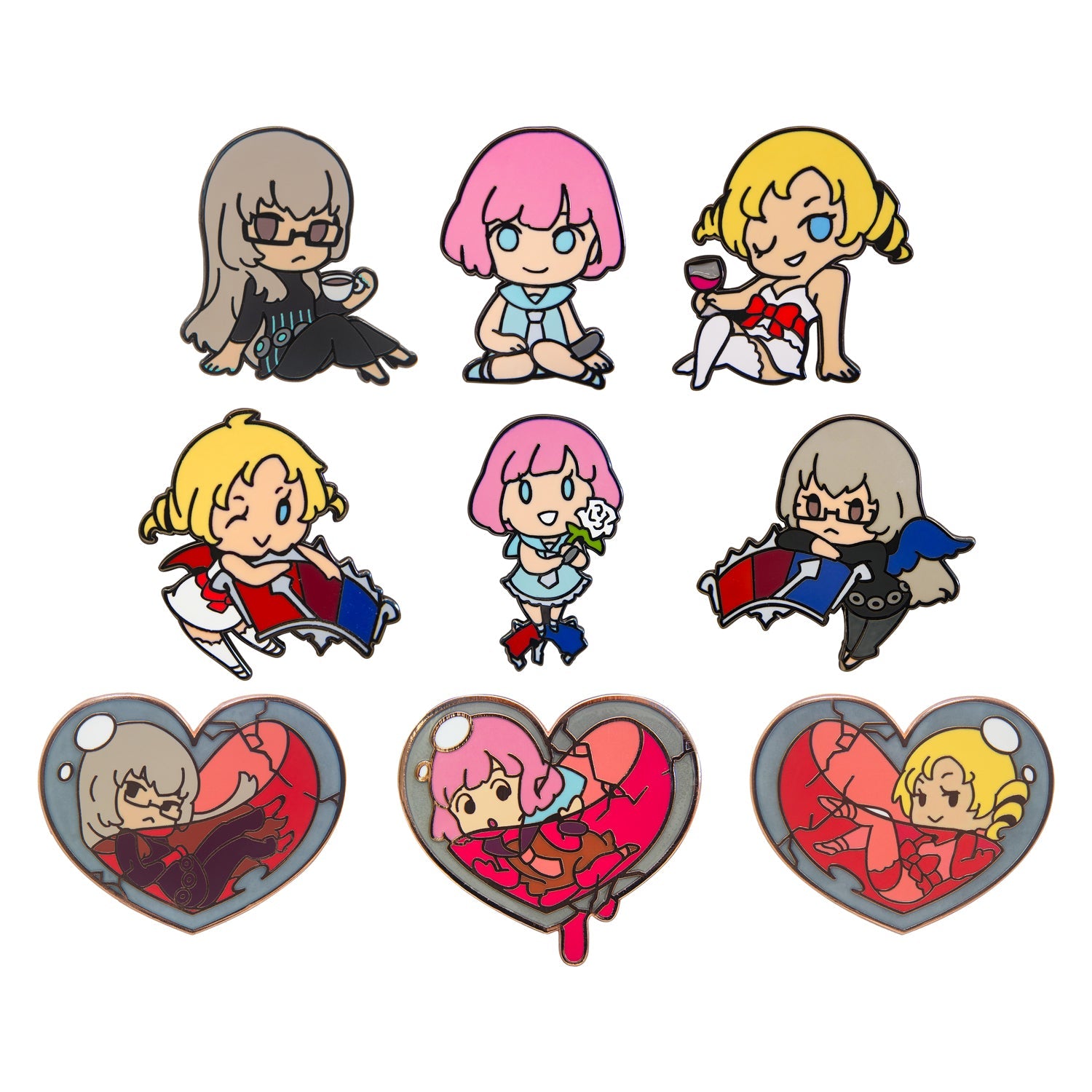 Catherine: Full Body - Chibi Blind Box Pin: Series 1
