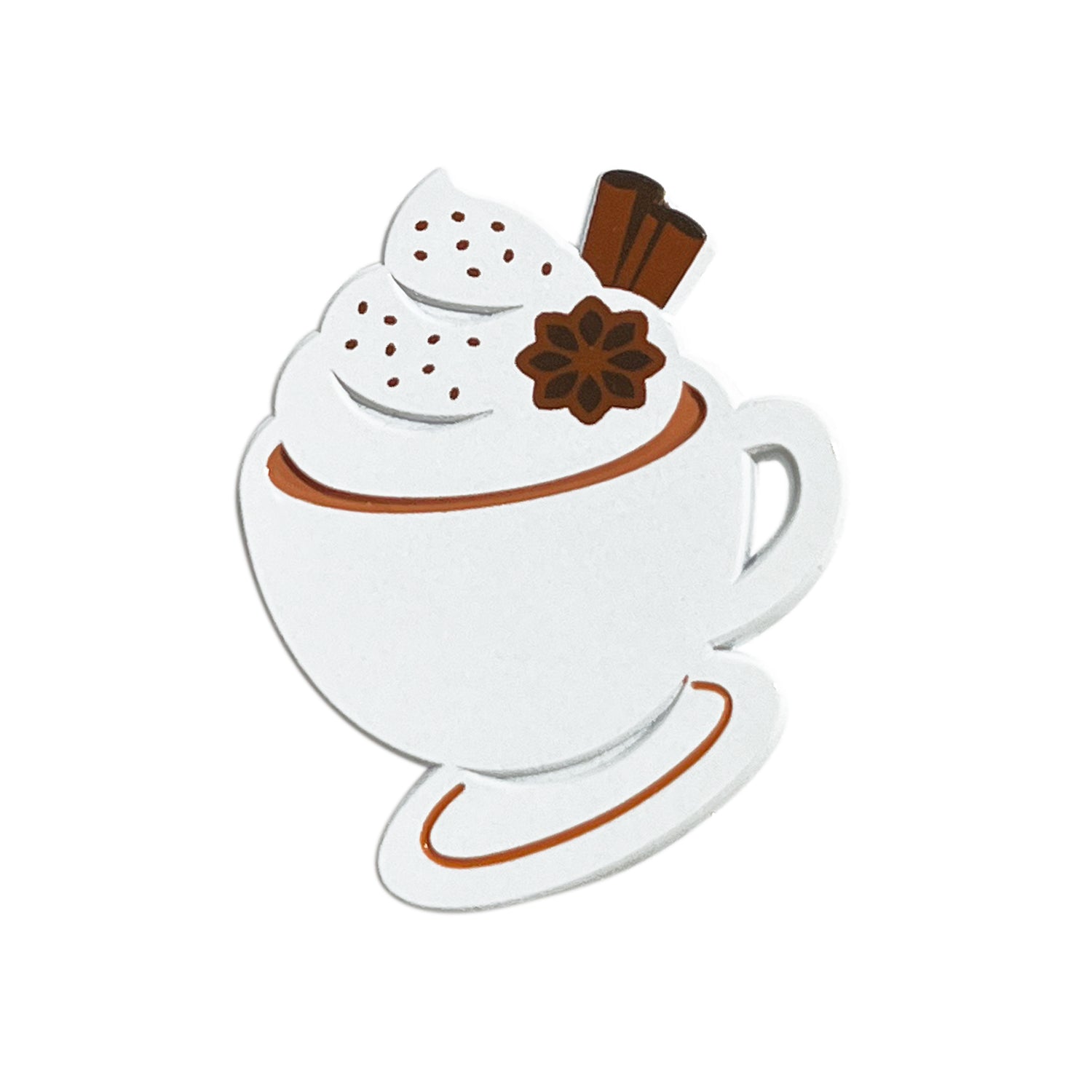 Coffee Talk - Gingerbread Coffee Pin