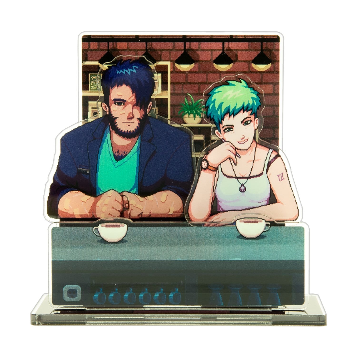 Coffee Talk - Freya and Gala Standee ☕