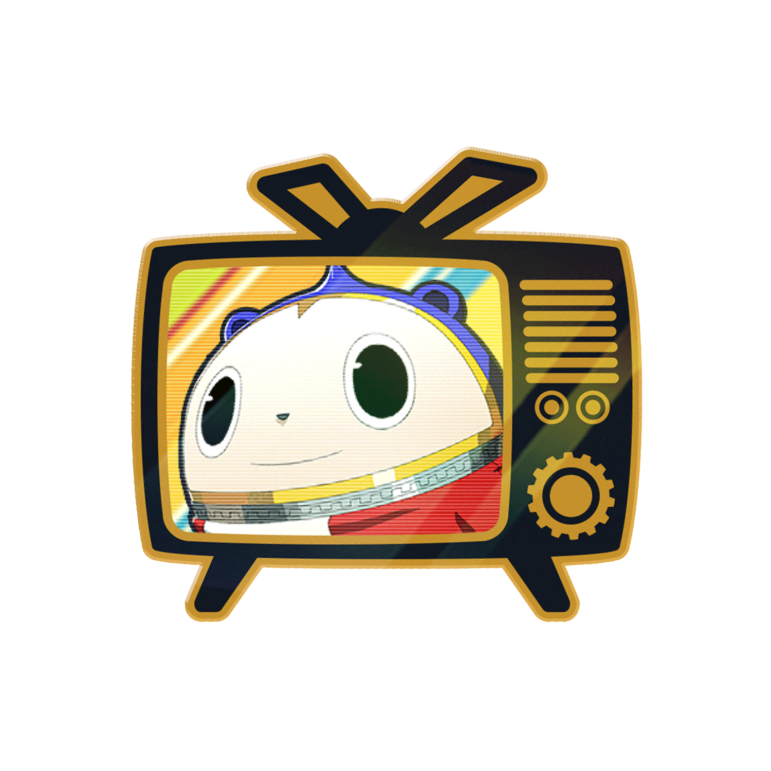 Persona 4 - Midnight Channel Lenticular Pins