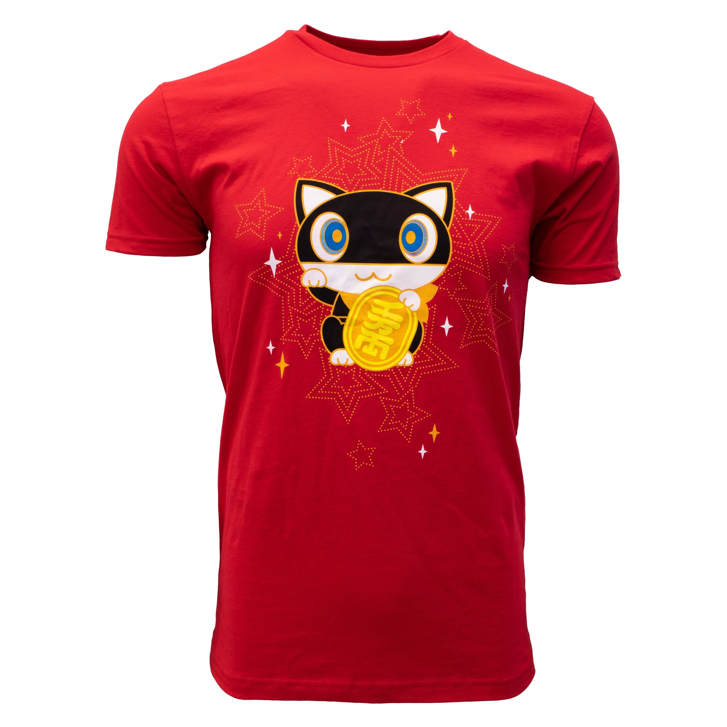 Persona 5 - Morgana Lucky Cat Tee - Red
