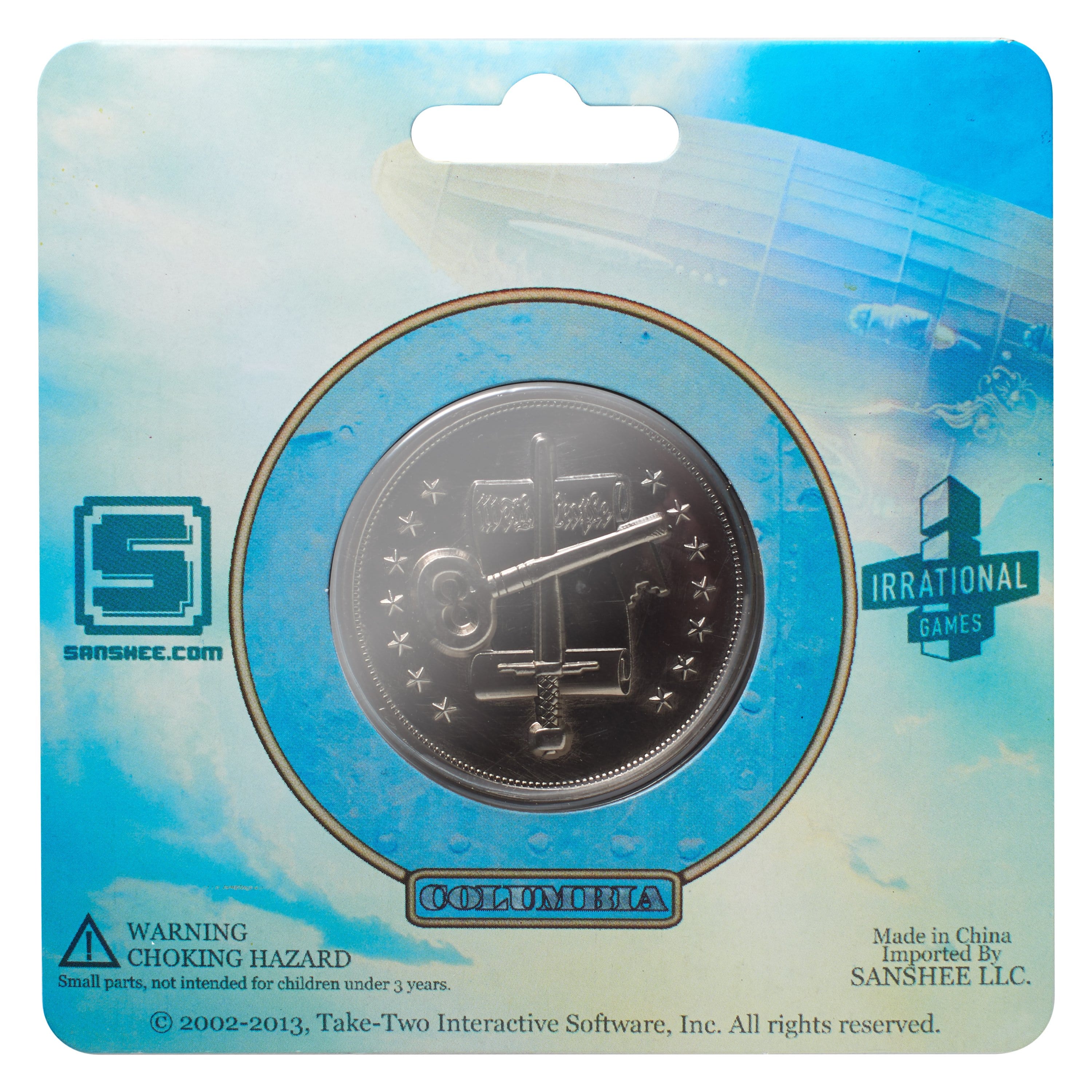 BioShock Infinite - Silver Eagle Antiqued Coin