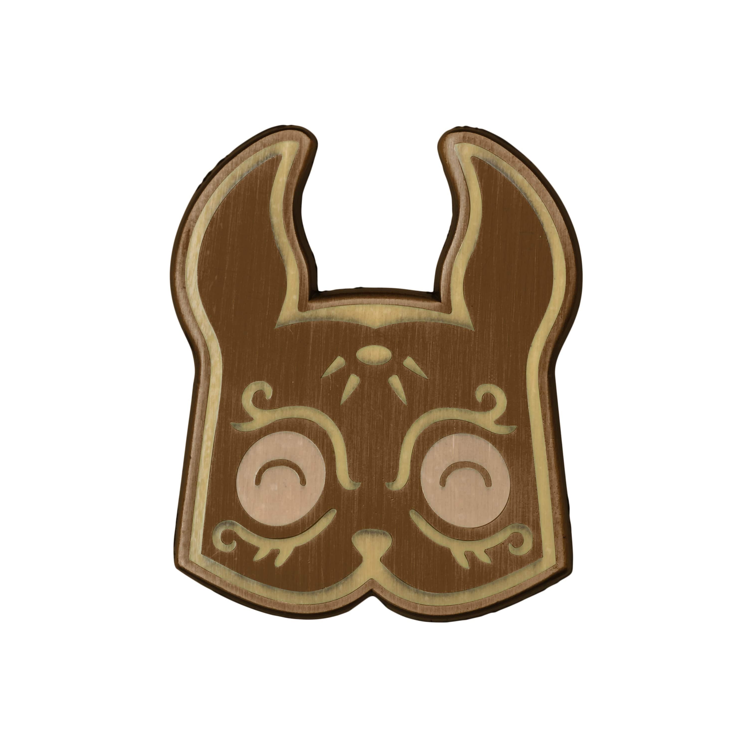 Bioshock - Sander Cohen Mask Cartoon bronze Plated Enamel Pin