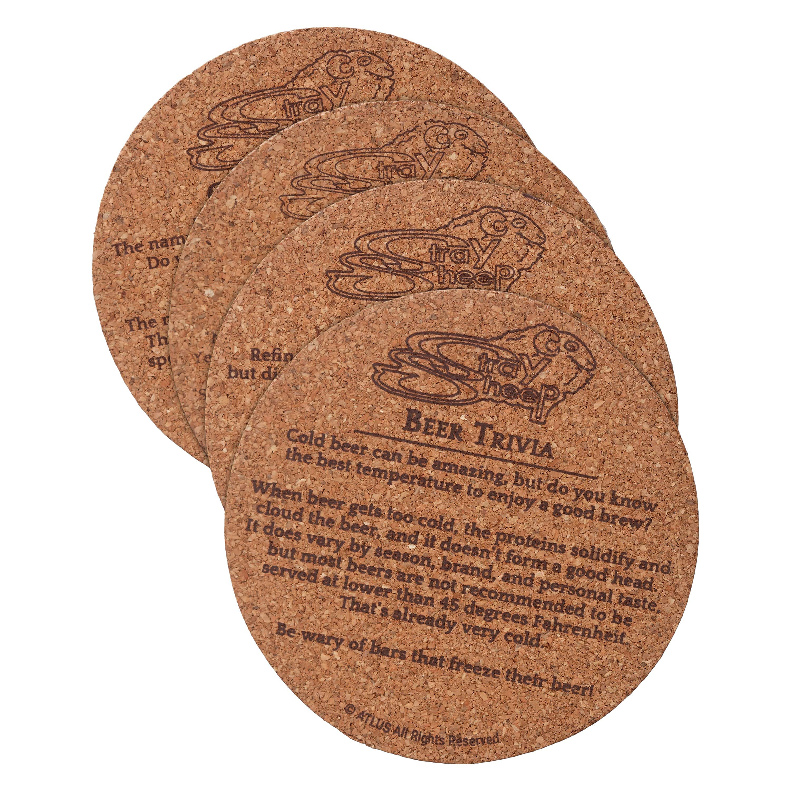 Catherine - Stray Sheep Trivia Drink Laminated Coaster Set