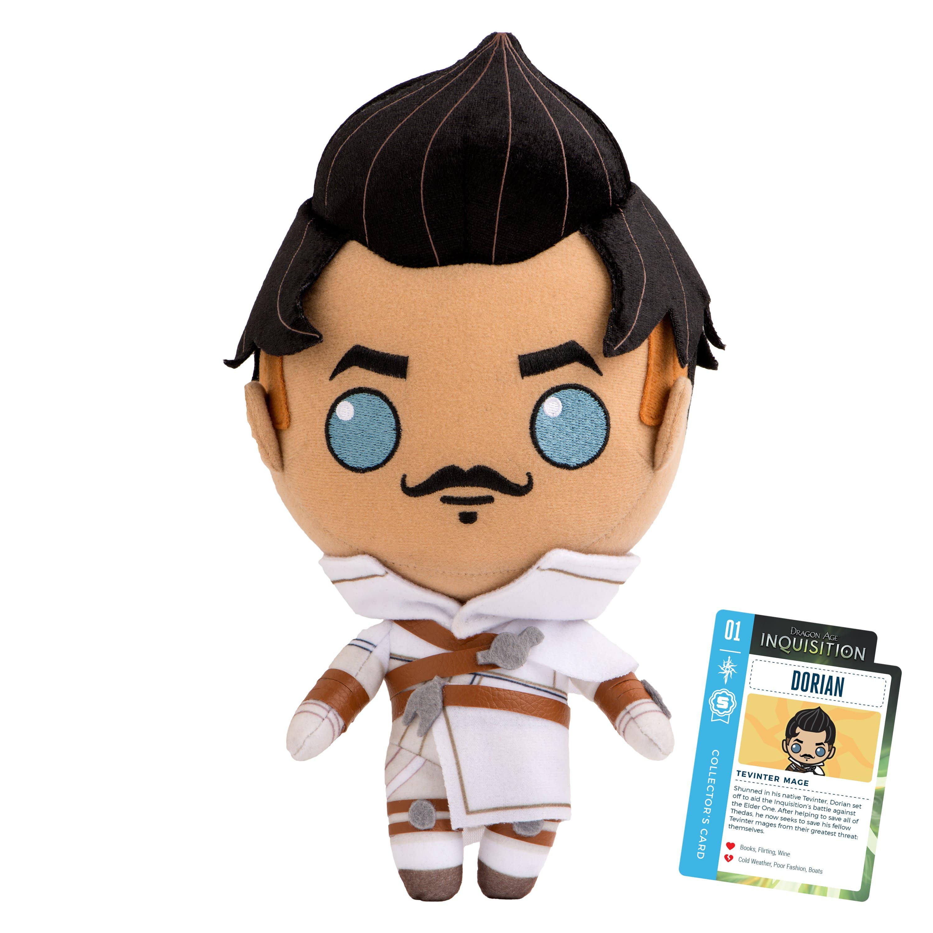 Dragon Age: Inquisition - 10" Dorian Collector's Stuffed Plush Toy With Collector's Card