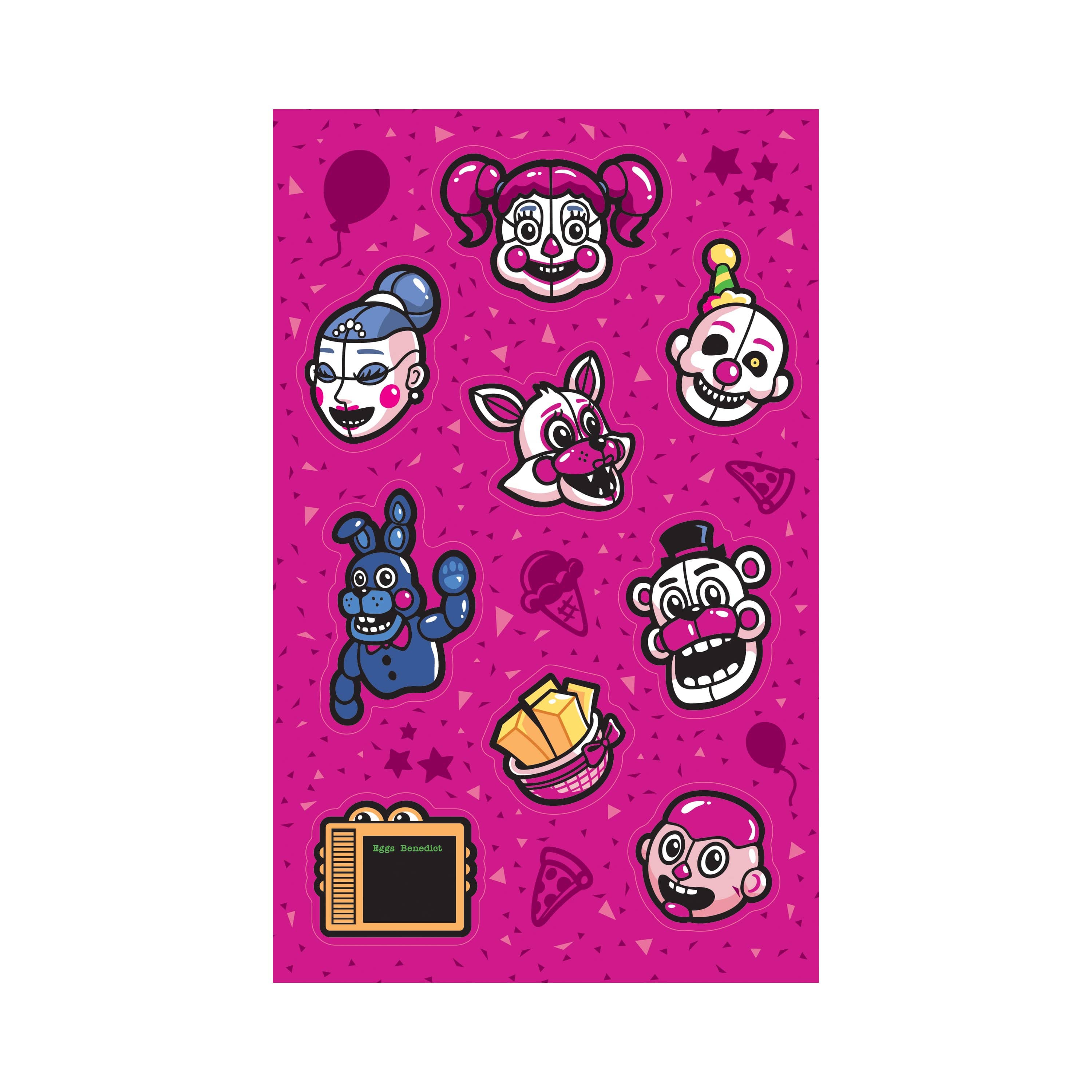 Five Nights at Freddy's: Sister Location - Sticker Sheet