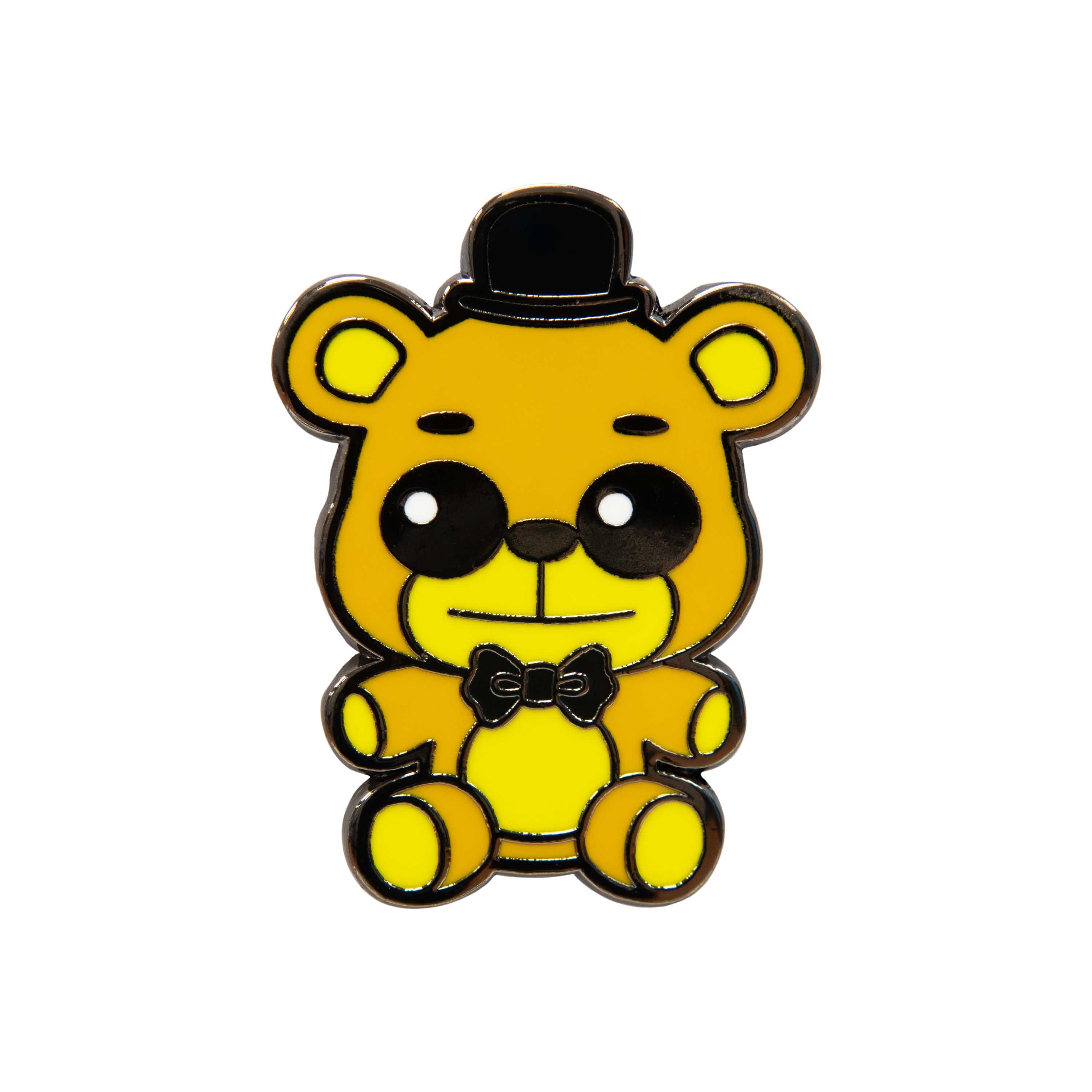 Five Nights at Freddy's Golden Freddy Collector's Pin 🎩