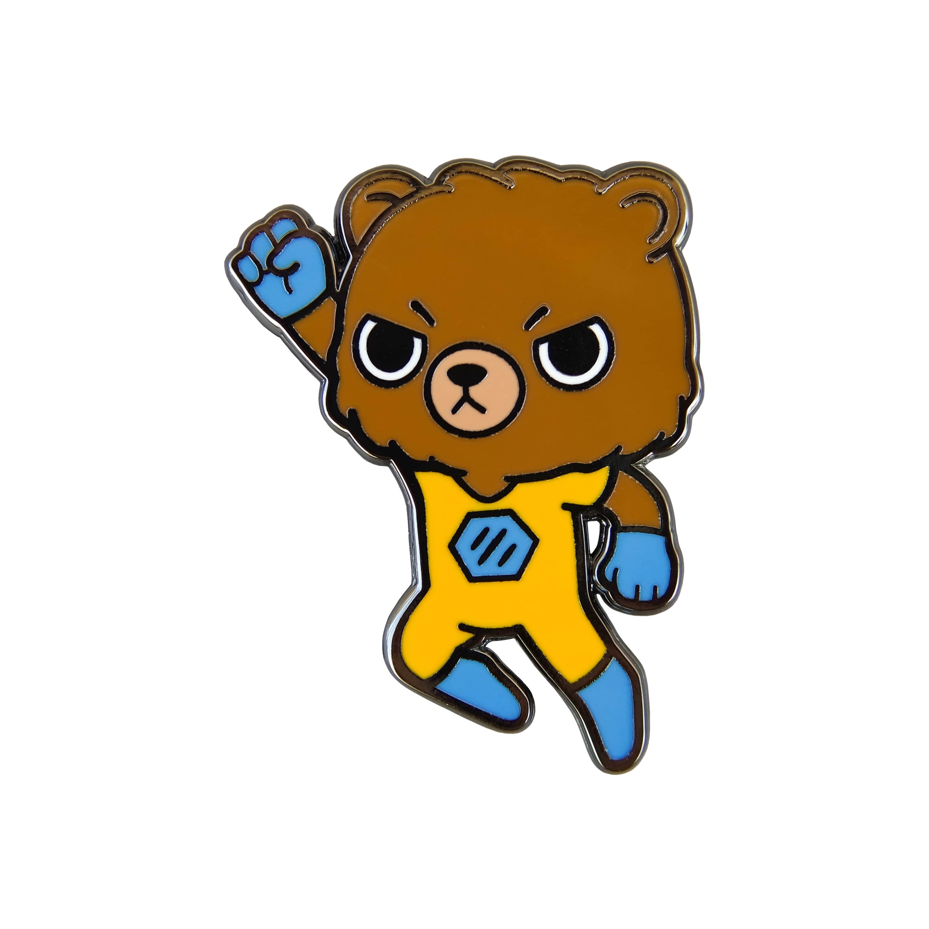 Life is Strange 2 - Power Bear Chibi Gold Plated Enamel Pin