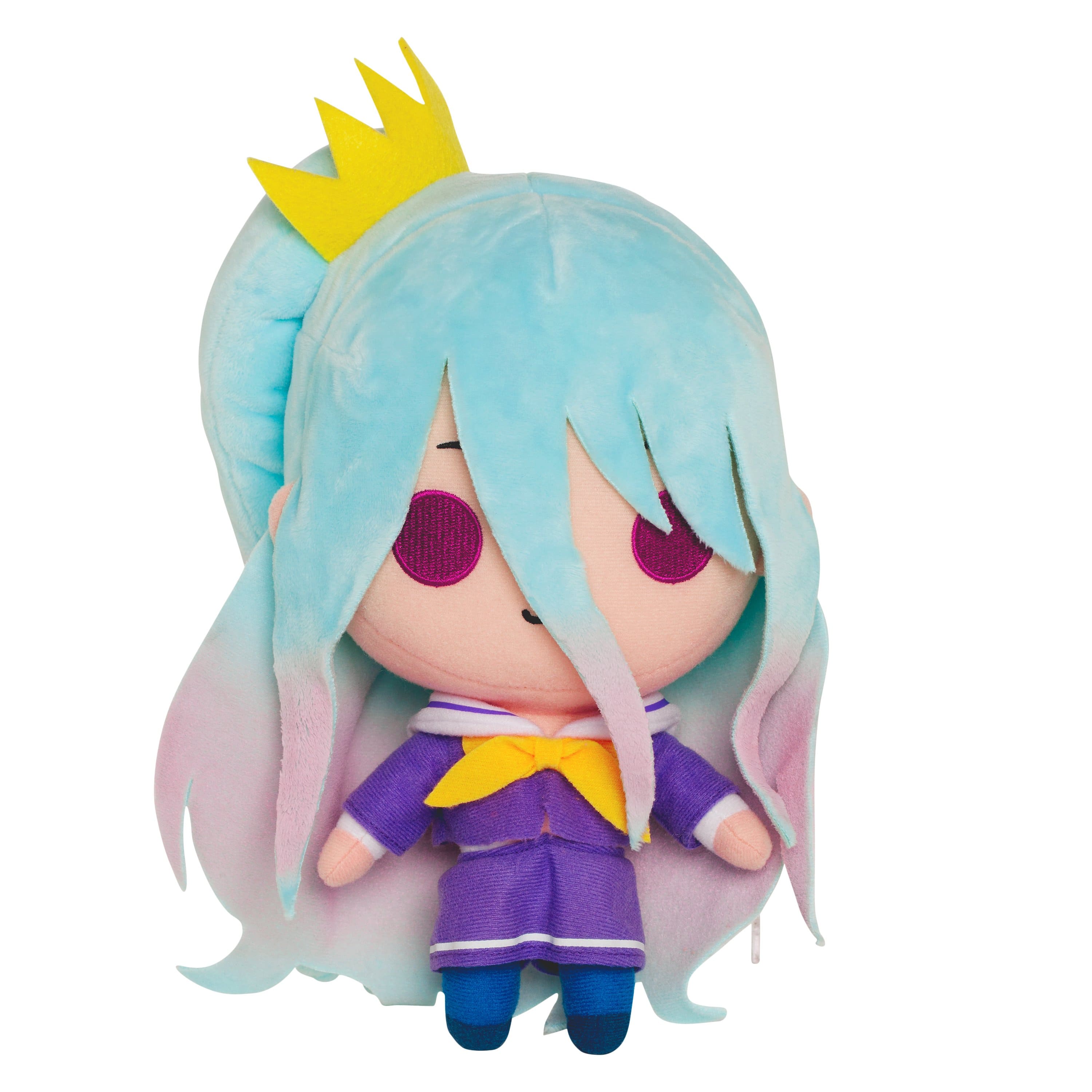 No Game No Life - 10" Shiro Collector's Stuffed Plush Toy Front View