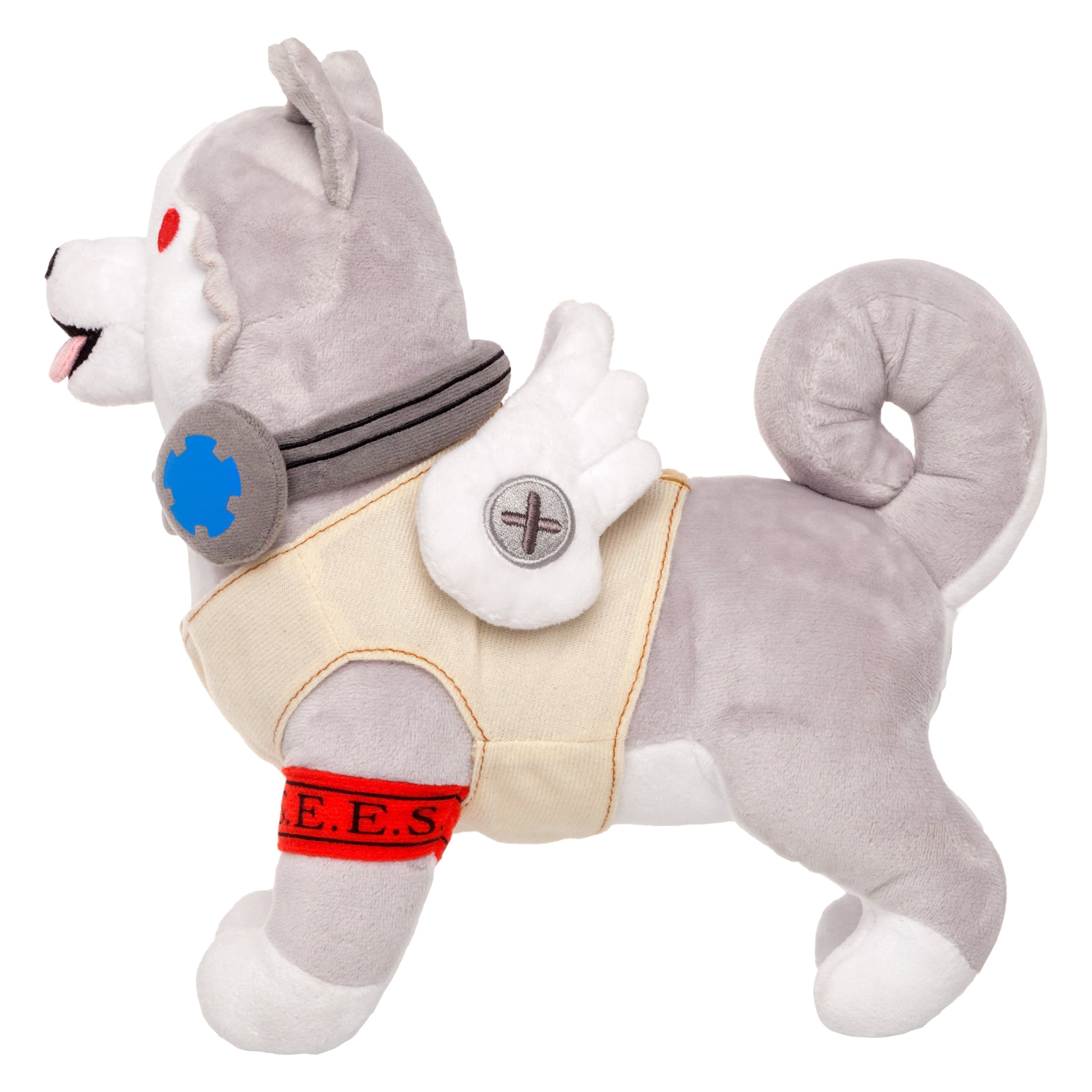 Persona 3 - 9" Koromaru Collector's Plush Stuffed Toy Side View