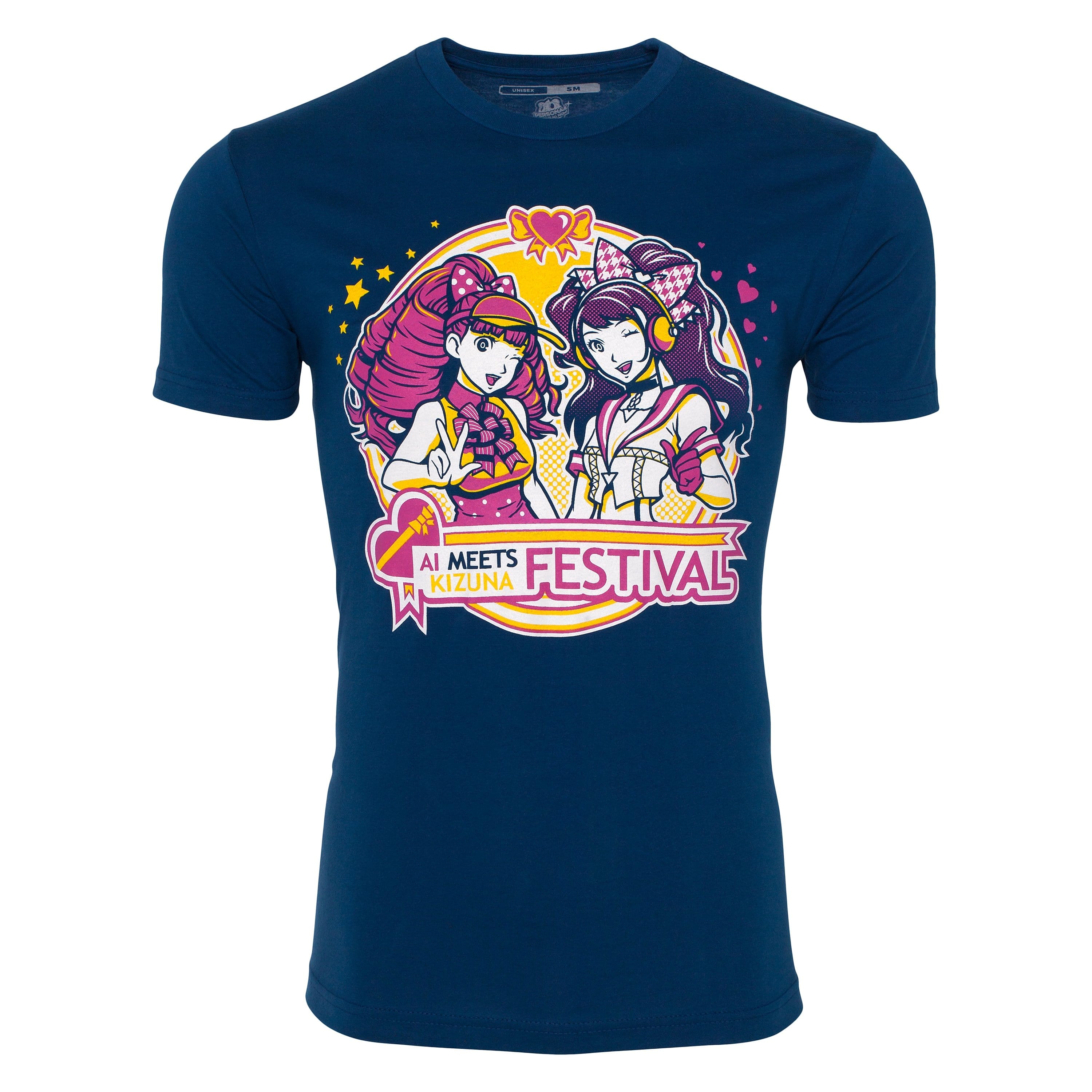 Persona 4: Dancing All Night - Ai Meets Kizuna T-shirt - Official Merch by Sanshee