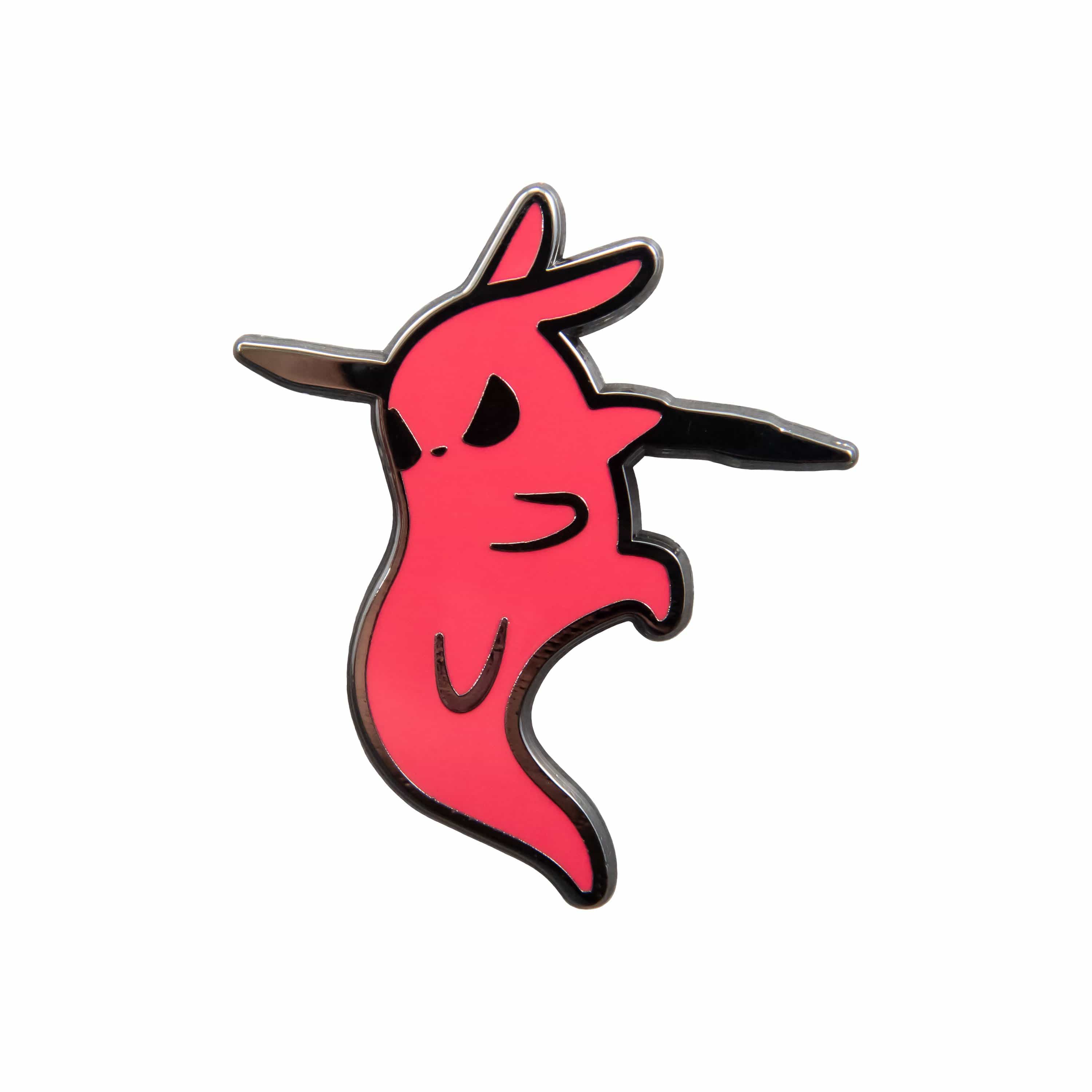 Rain World Slugcat Hunter Nickel Plated Enamel Pin 🥩
