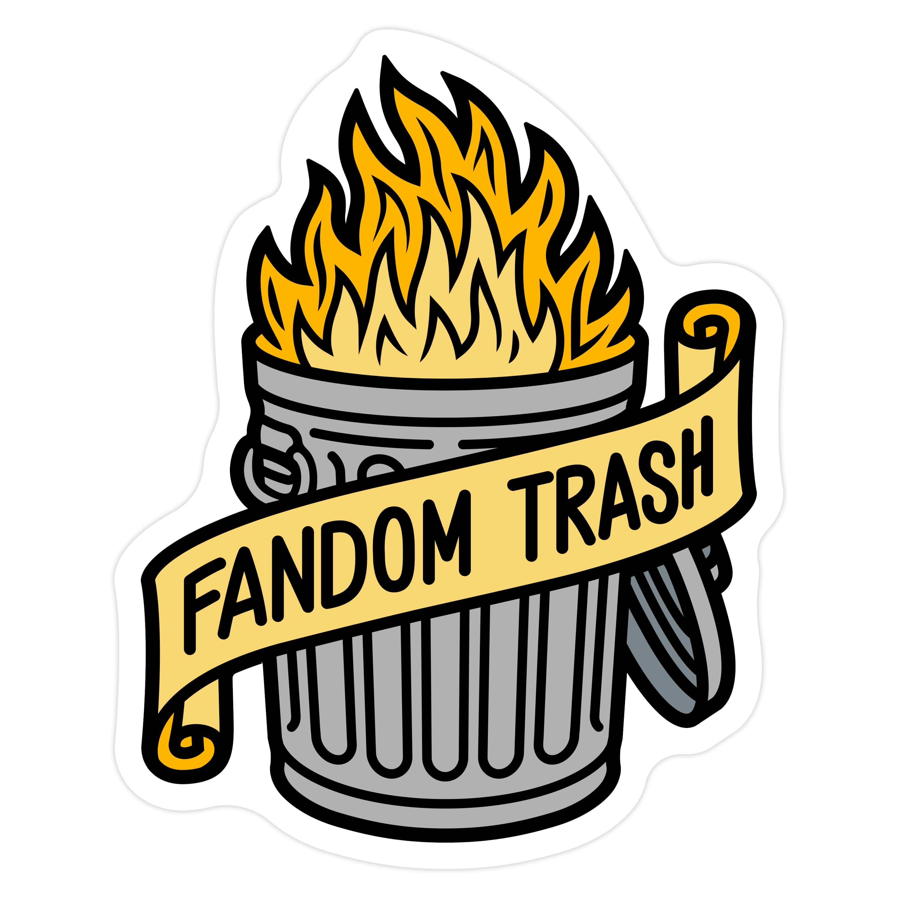 Sanshee - Fandom Trash Sticker