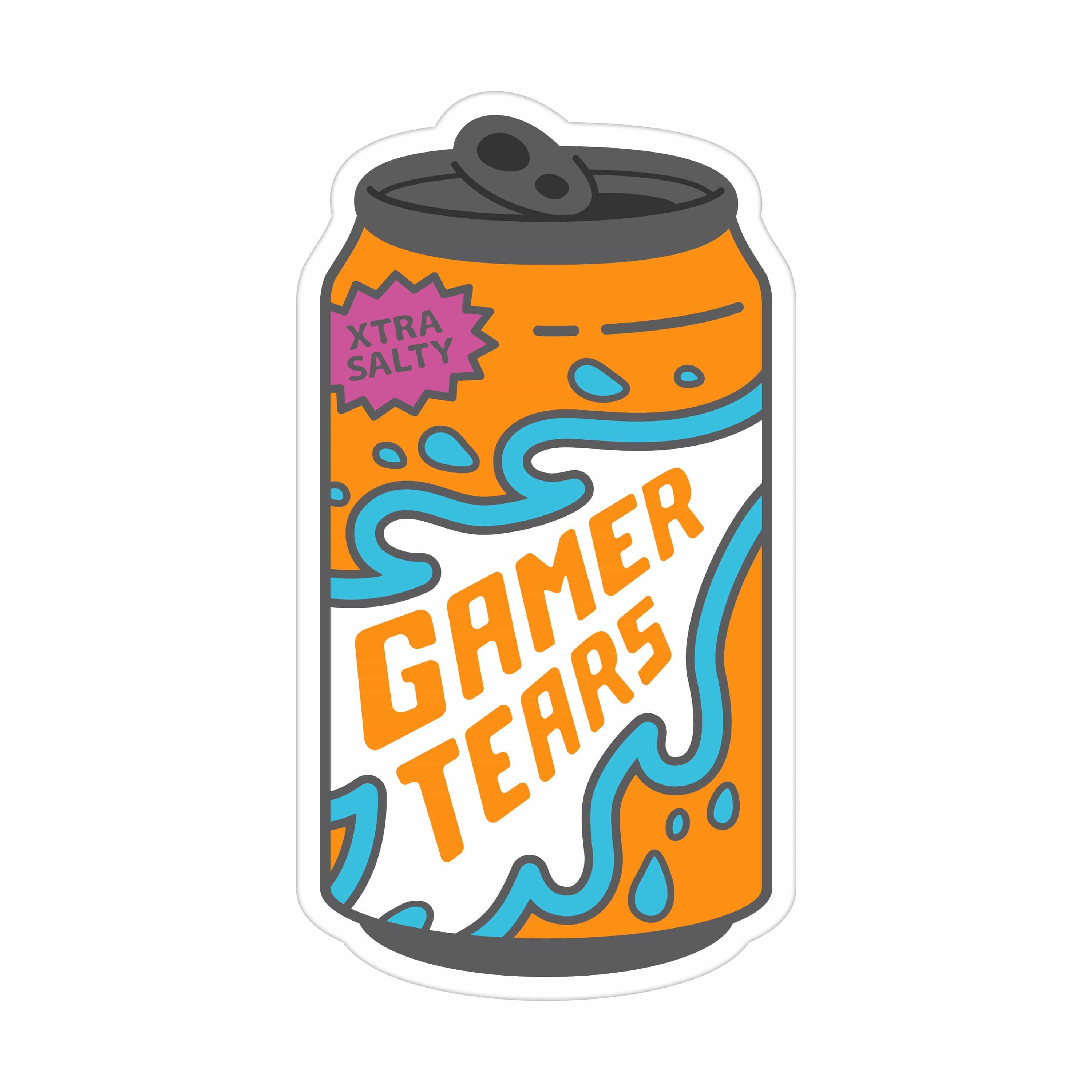 Sanshee - Gamer Tears Holographic Sticker