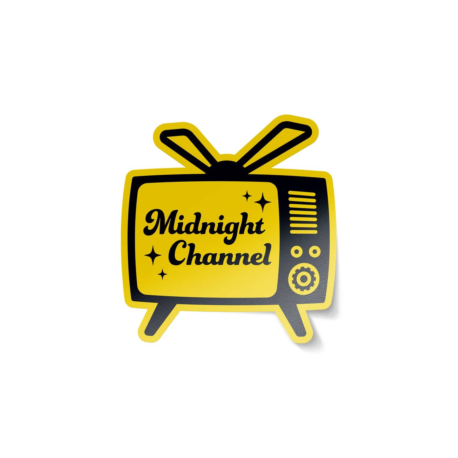 Persona 4 - Midnight Channel Metallic Sticker
