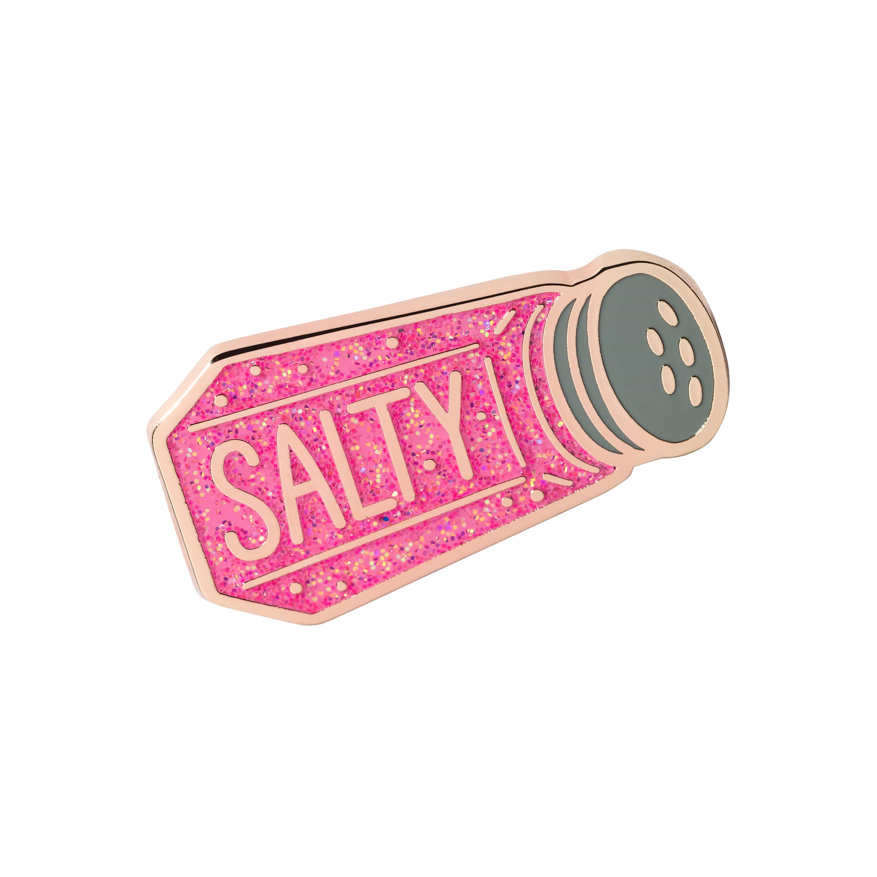 Sanshee - Himalayan Salty Charity Rose Gold Plated Enamel Pin