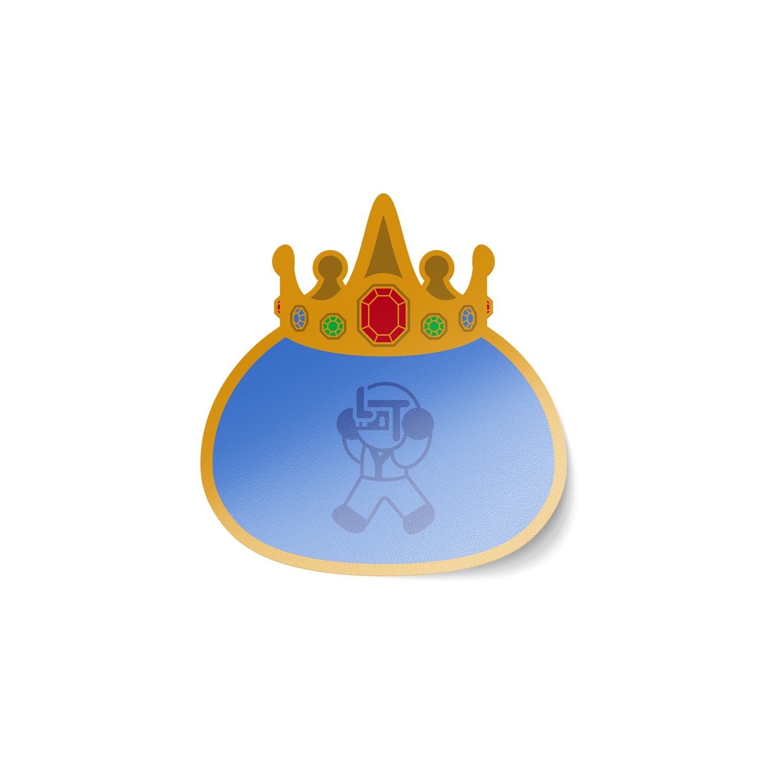 Terraria - King Slime Metallic Sticker