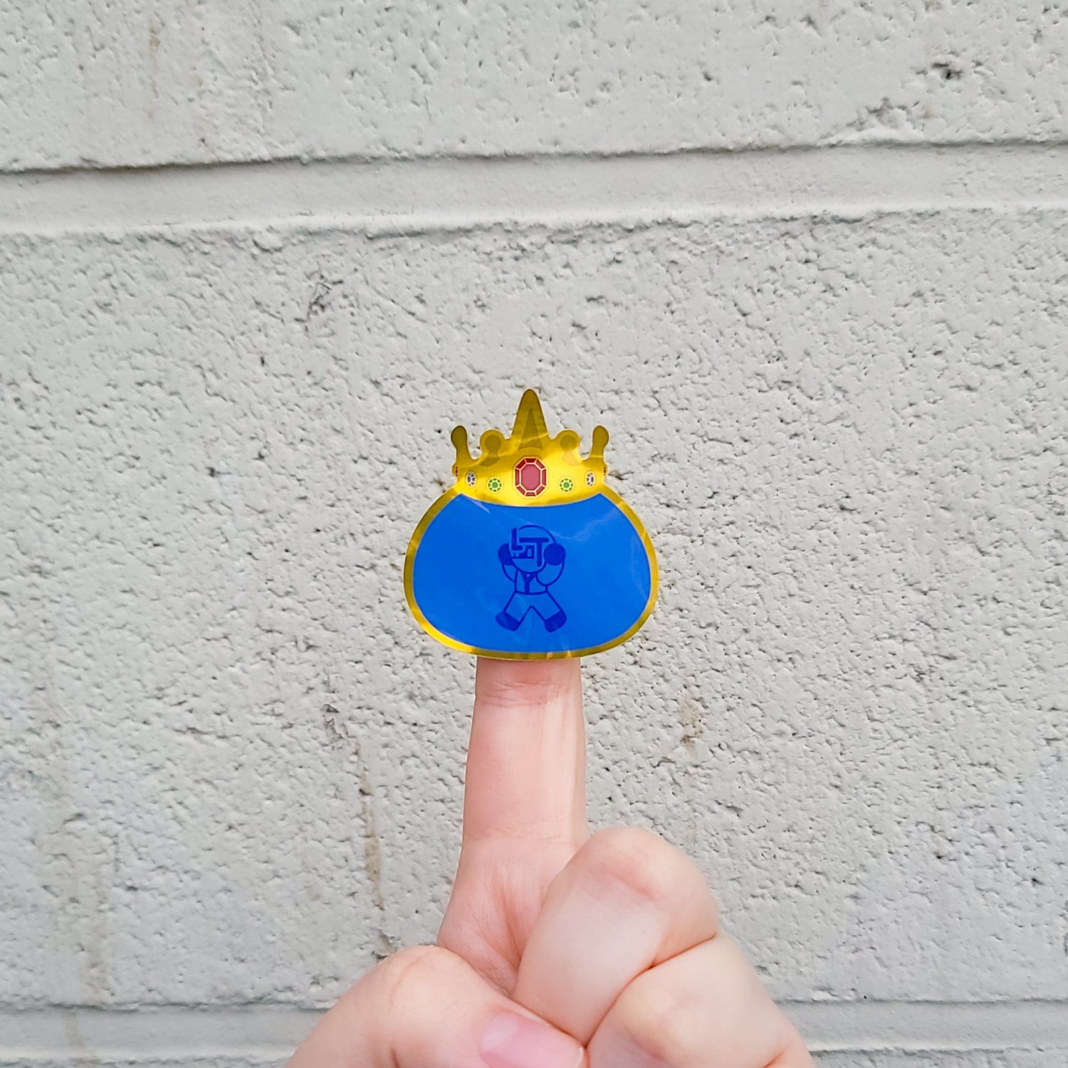 Terraria - King Slime Metallic Sticker