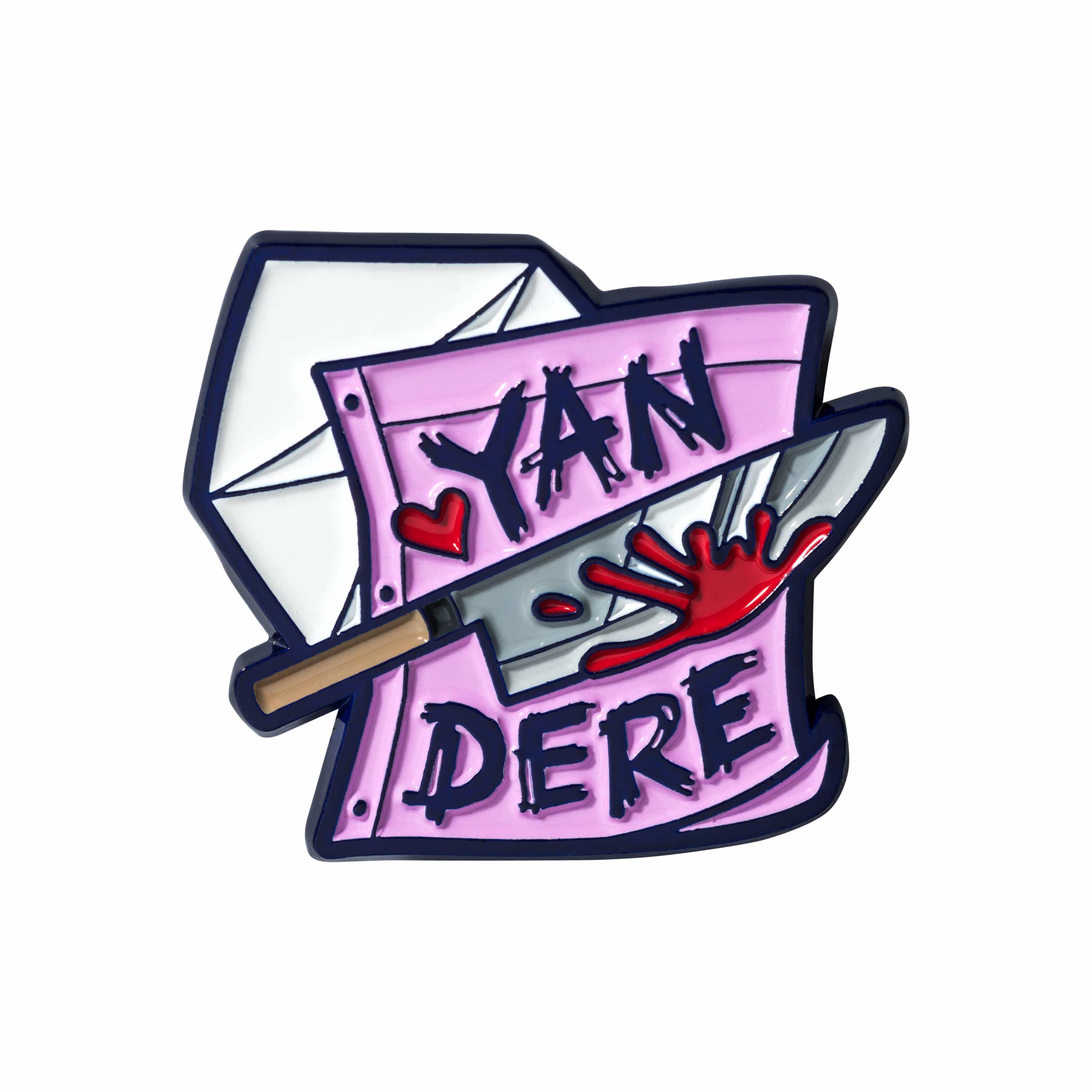 Sanshee - Yandere Colored Enamel Pin