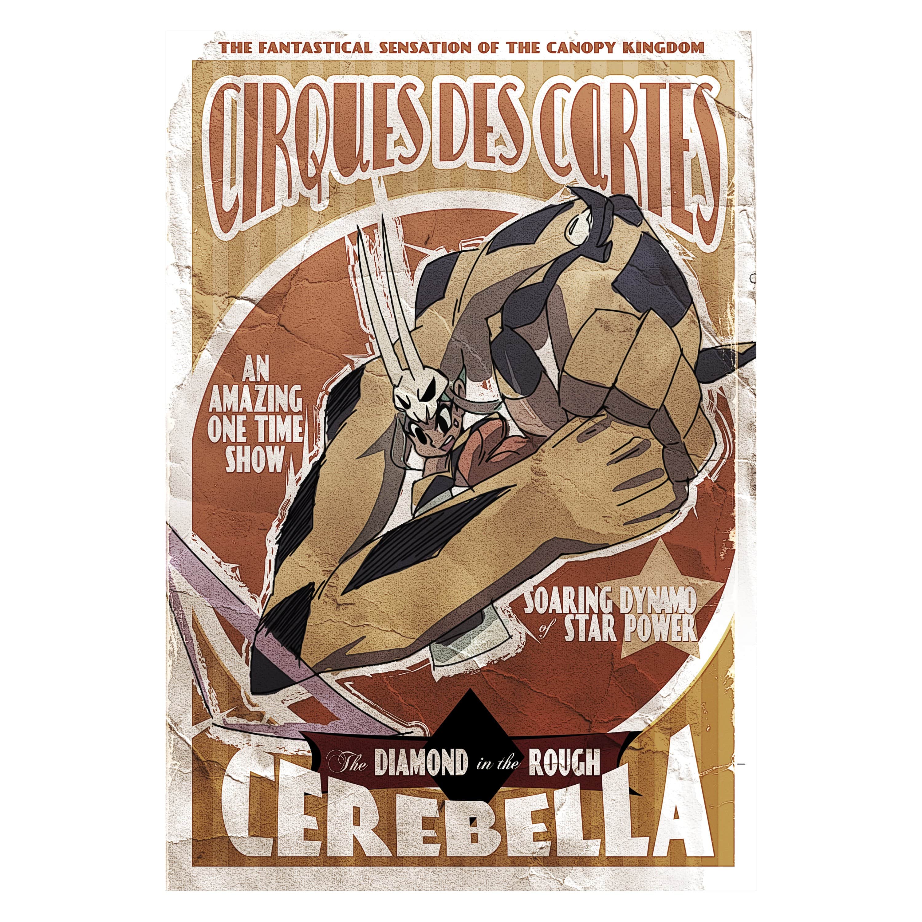Skullgirls - Cinema Series Poster: Cerebella