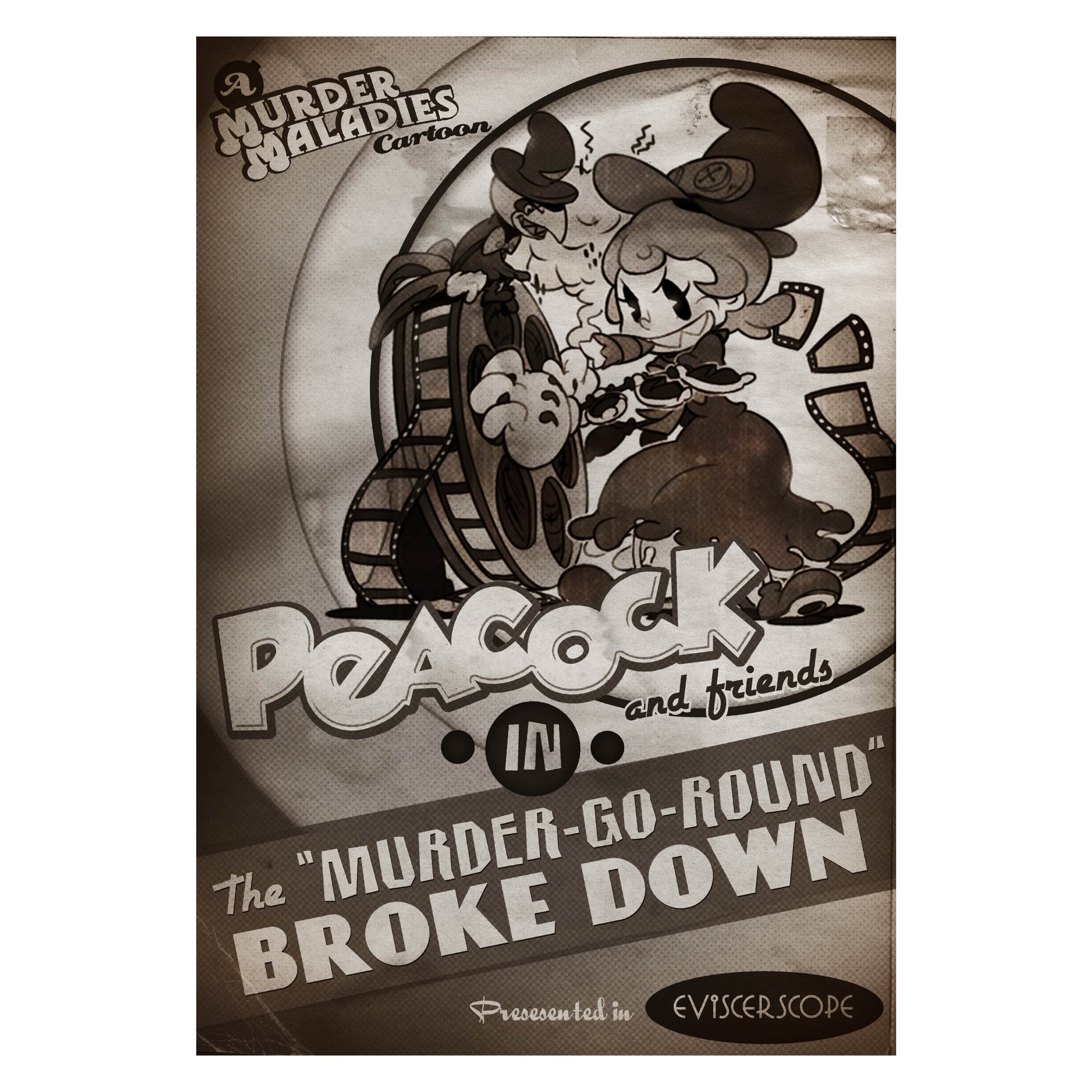 Skullgirls - Cinema Series Poster: Peacock