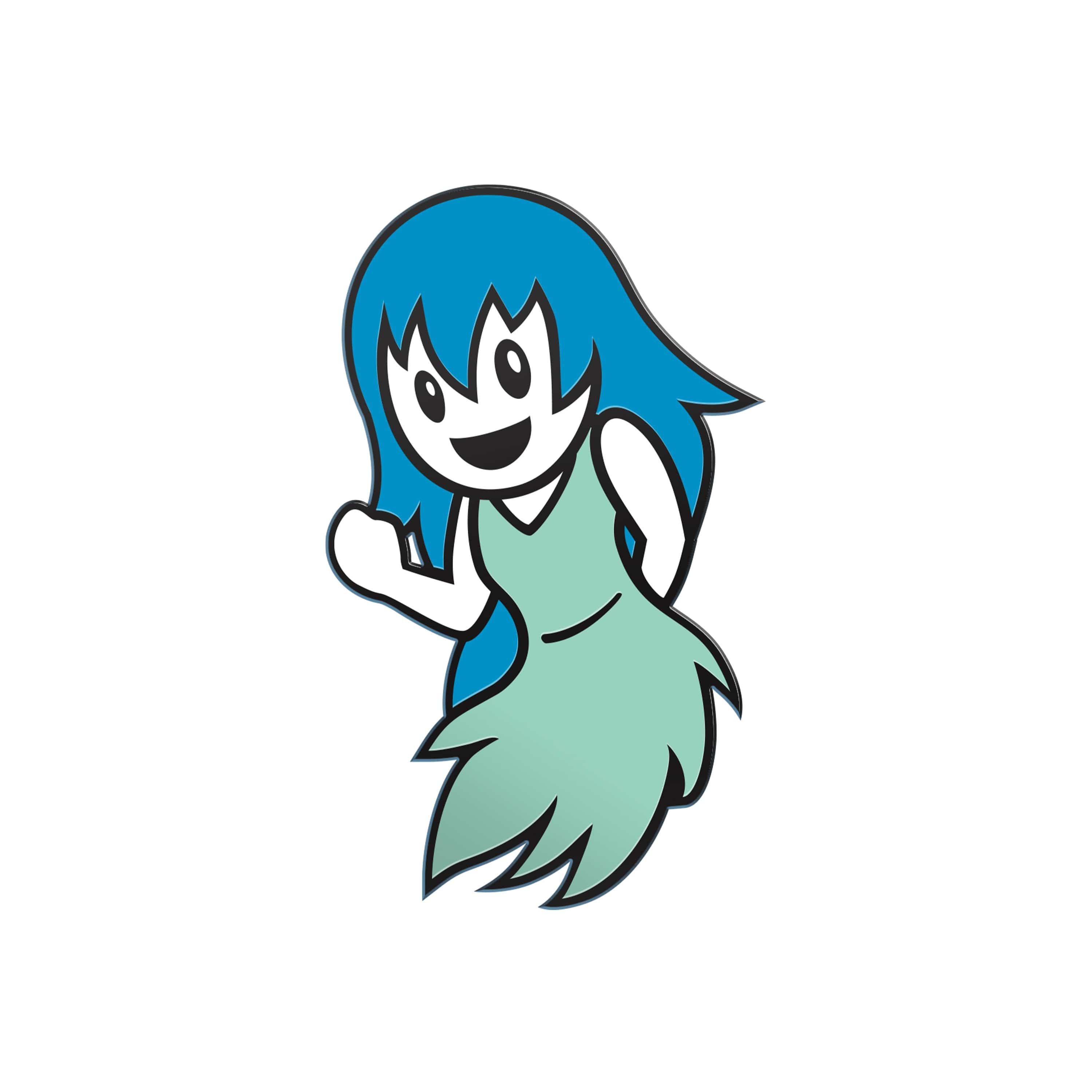 Spooky's Jump Scare Mansion - Glow-in-the-Dark Spooky Colored Enamel Pin