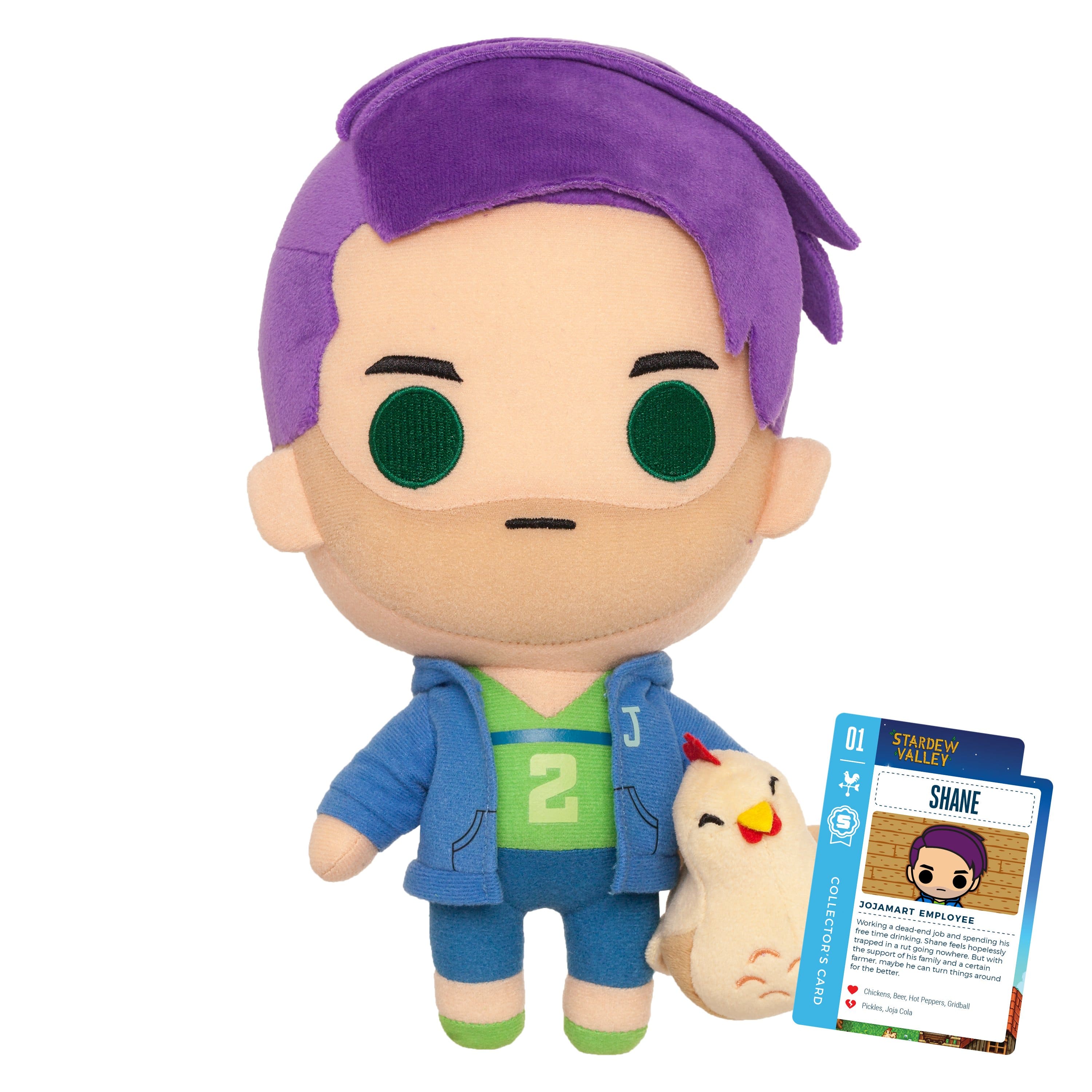 Stardew Valley - Shane Collector's Stuffed Plushie With Collector's Card