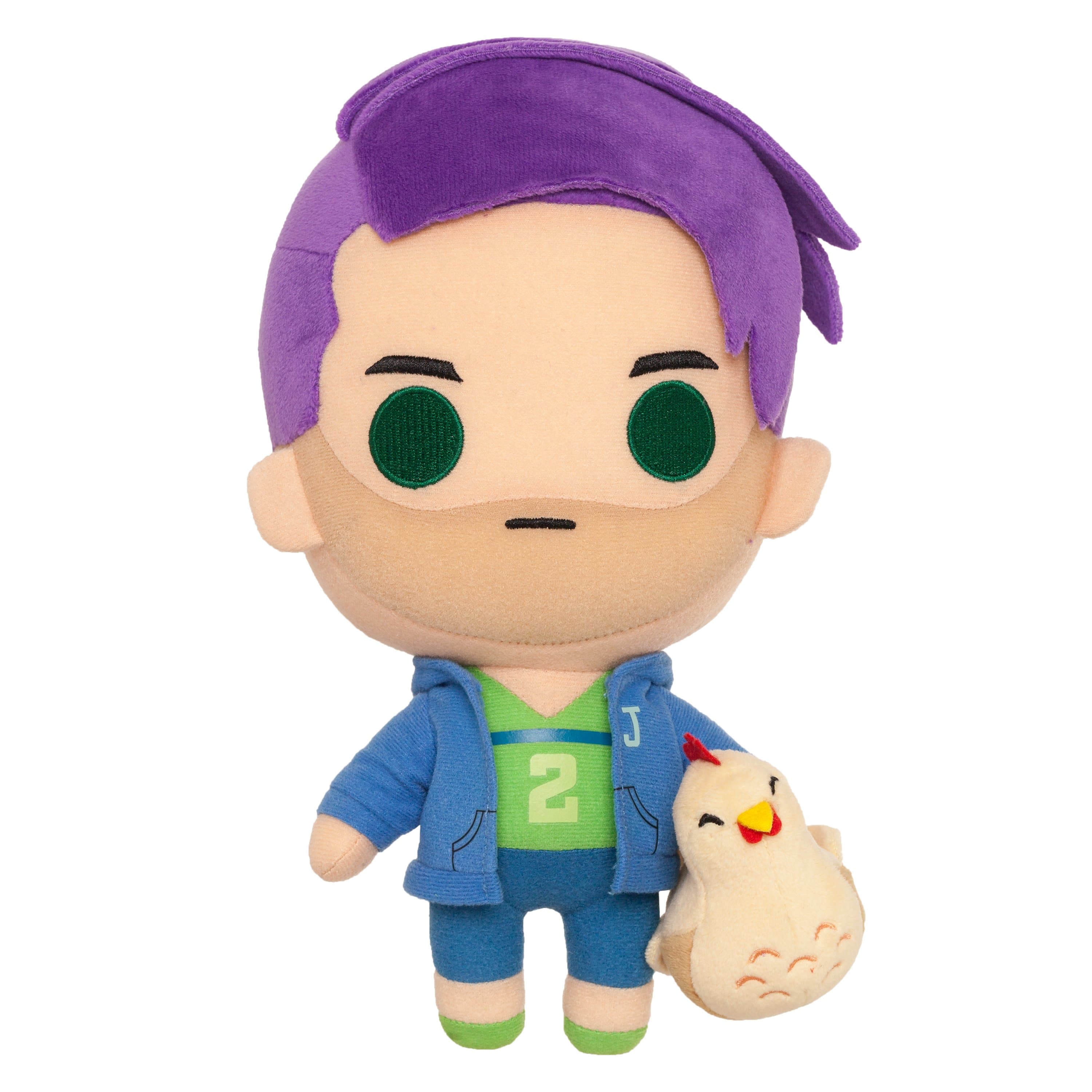 Stardew Valley - 10" Shane Collector's Stuffed Plush Front View