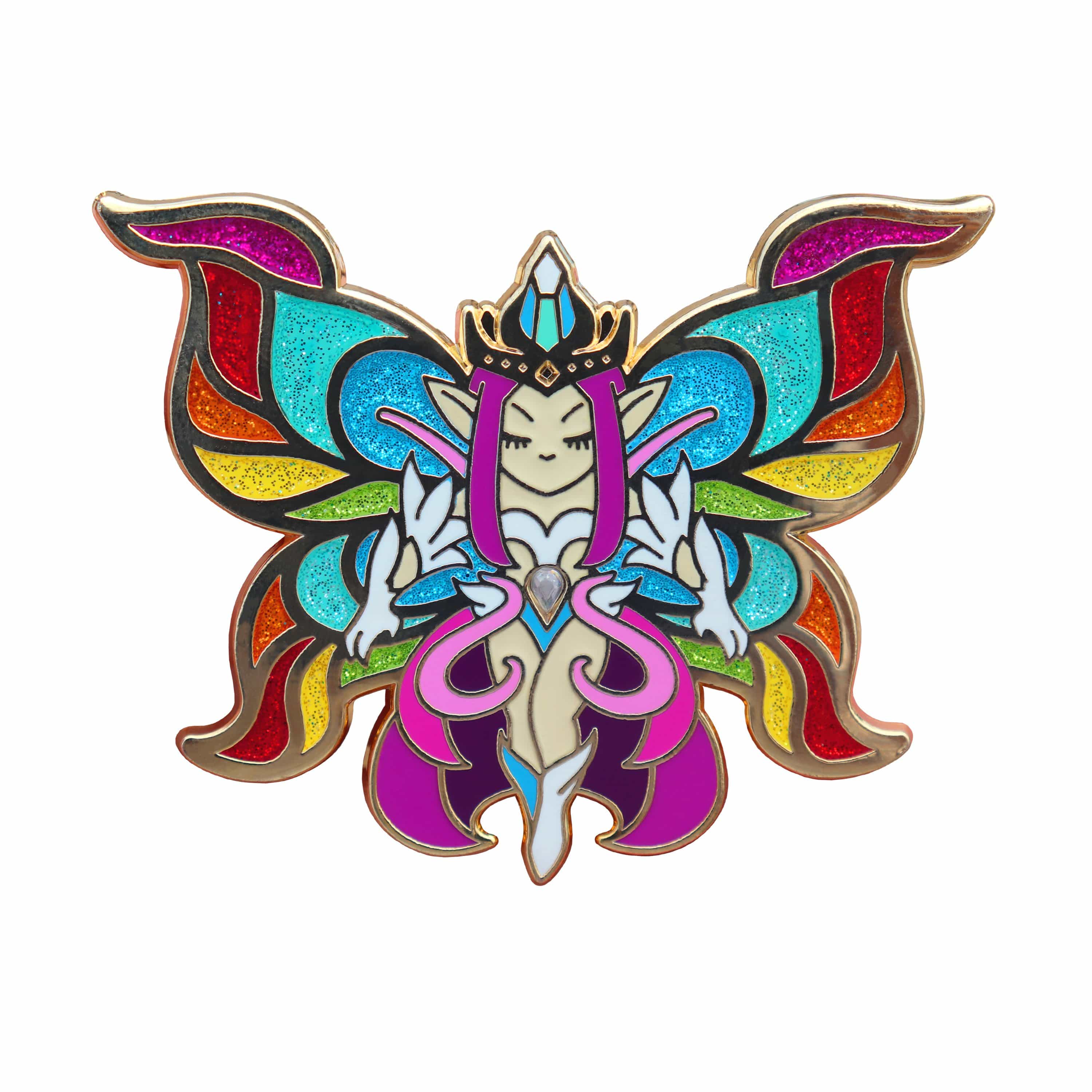 Terraria - Empress of Light XL Gold Plated Enamel Pin