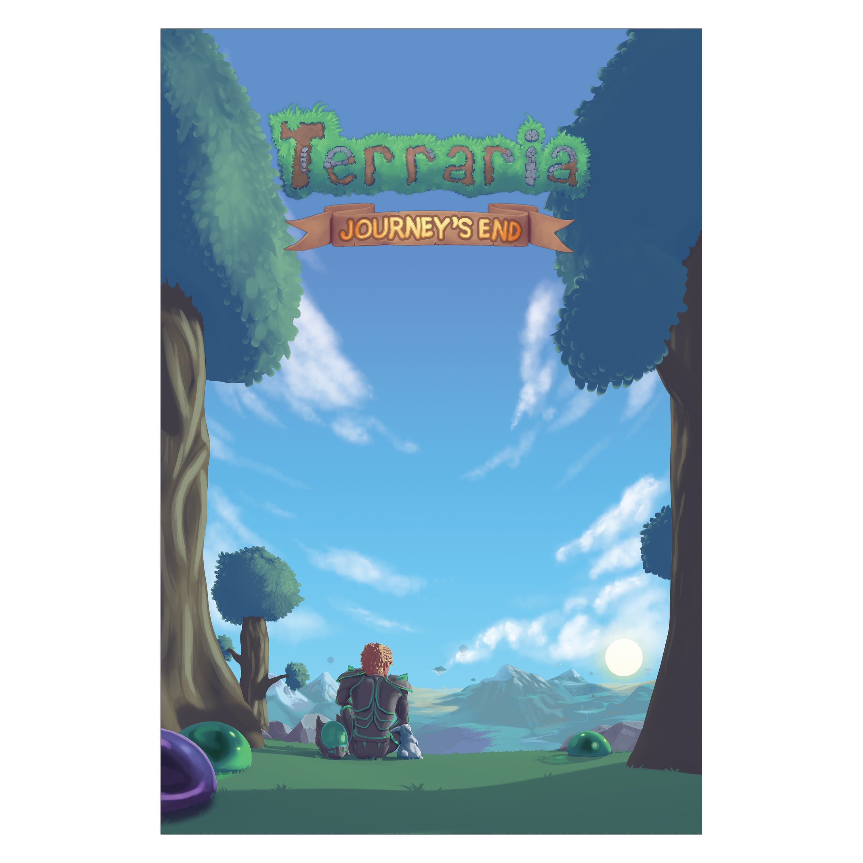 Terraria - Journey's End Light Mode Poster