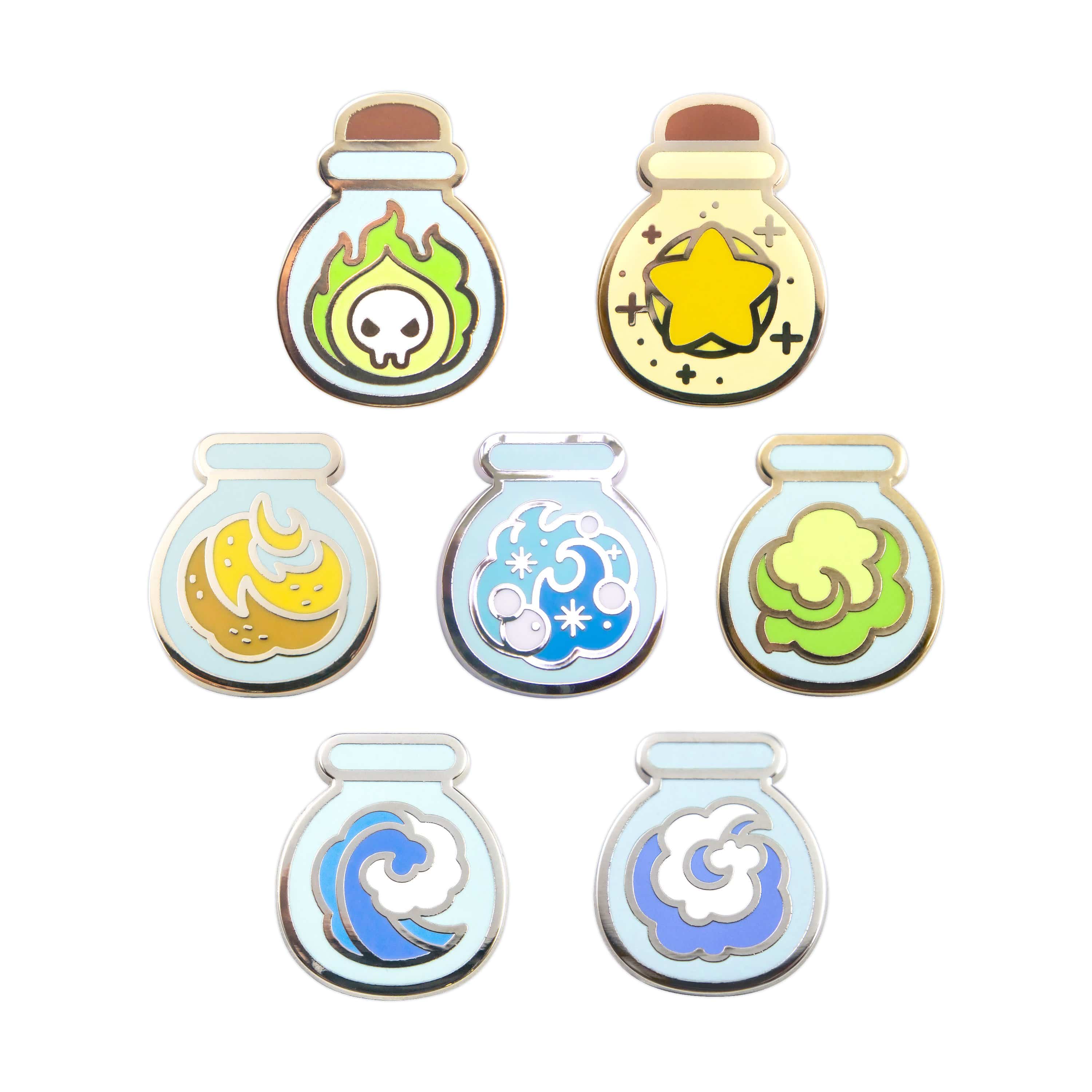 Terraria - In-A-Jar Pin Blind Box Silver & Gold Enamel Pins