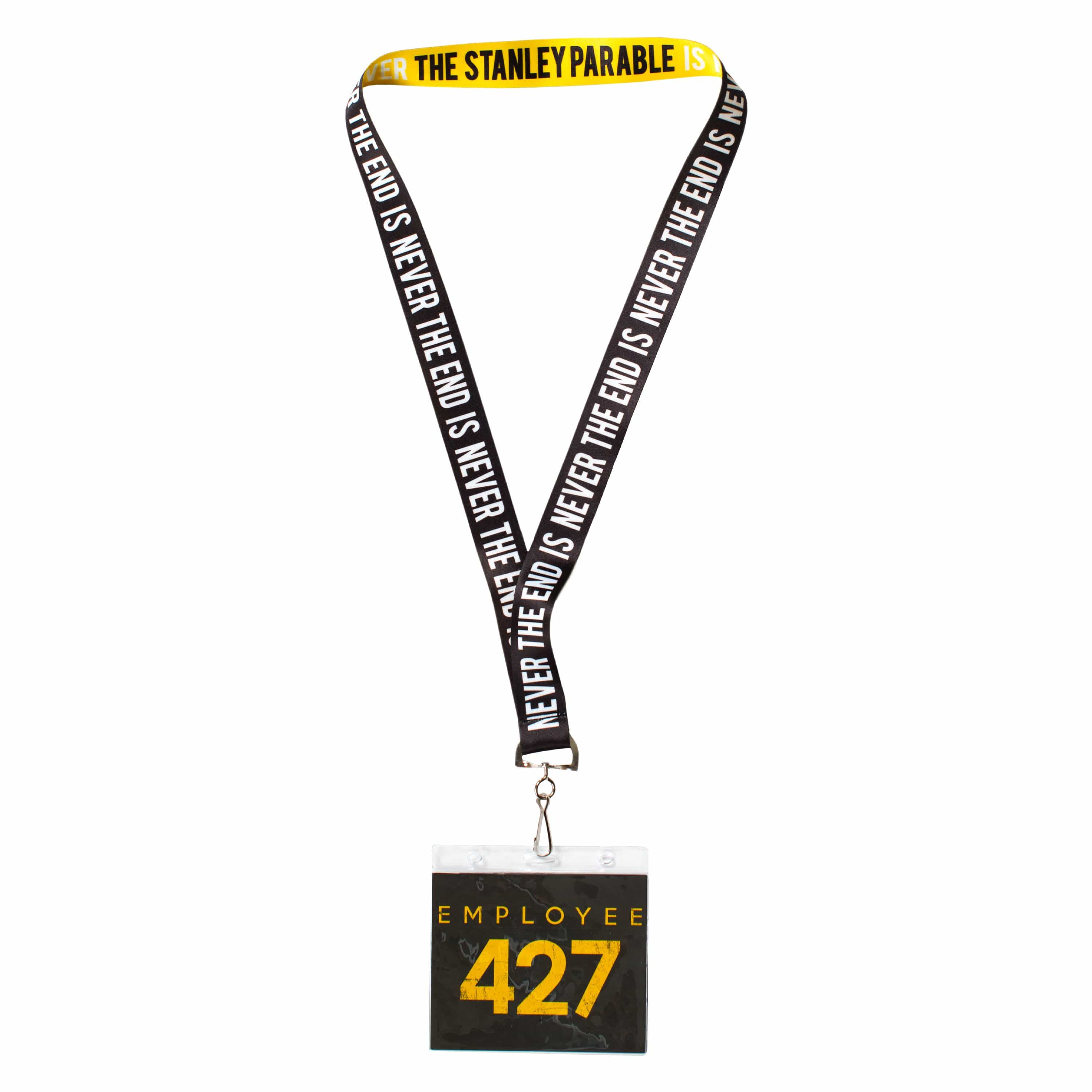 The Stanley Parable - Employee 427 Lanyard