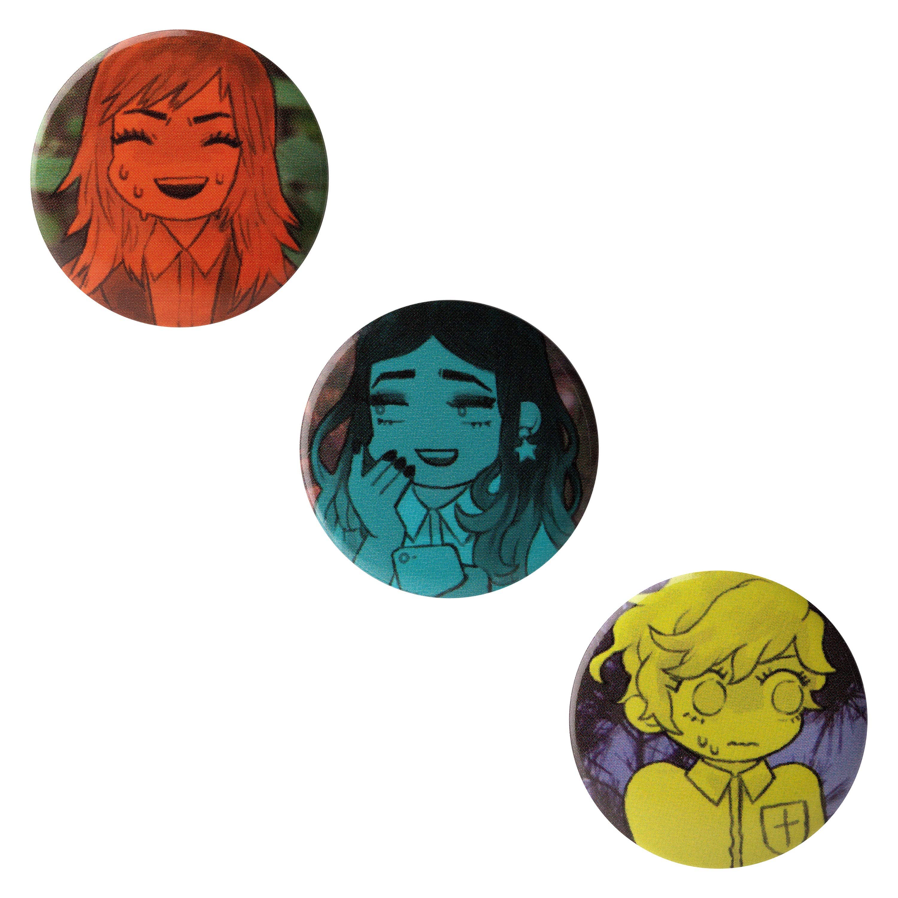 We Know The Devil - Character Button Pack