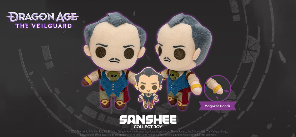 Our Emmerich Volkarin Plush & Pin Are Here, and They're Bone-Chillingly Cute!