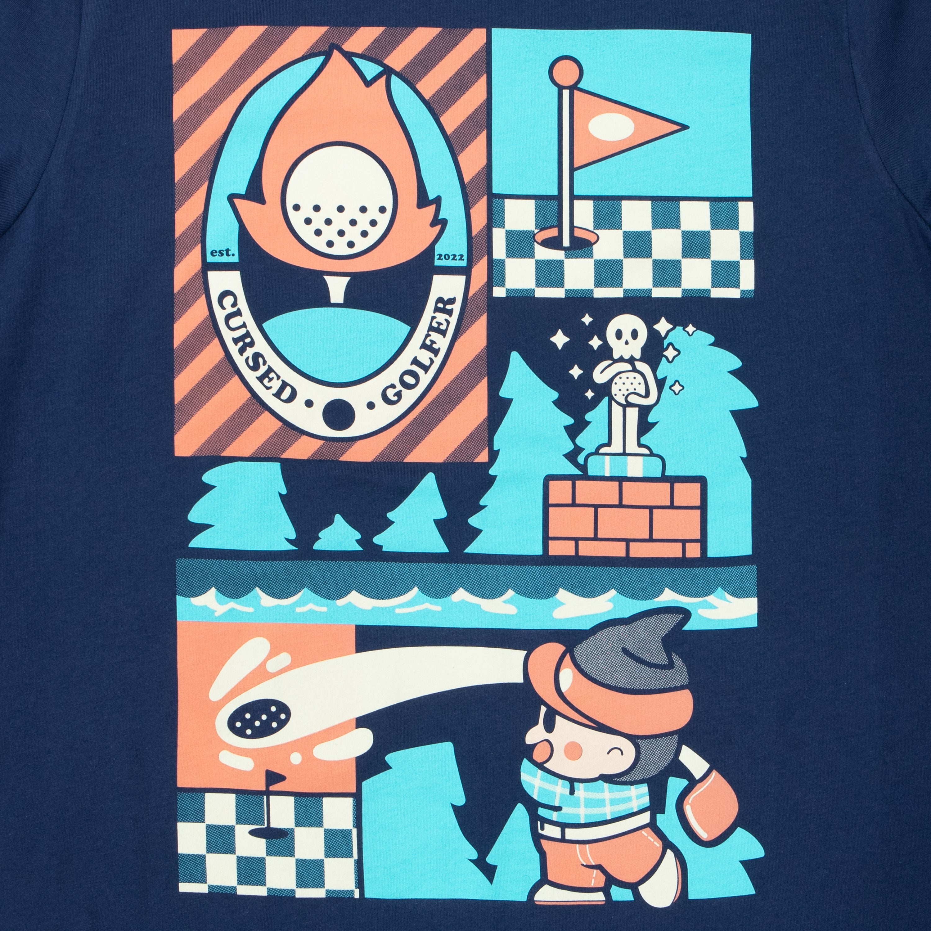Cursed to Golf - Cursed Golfer Story Tee