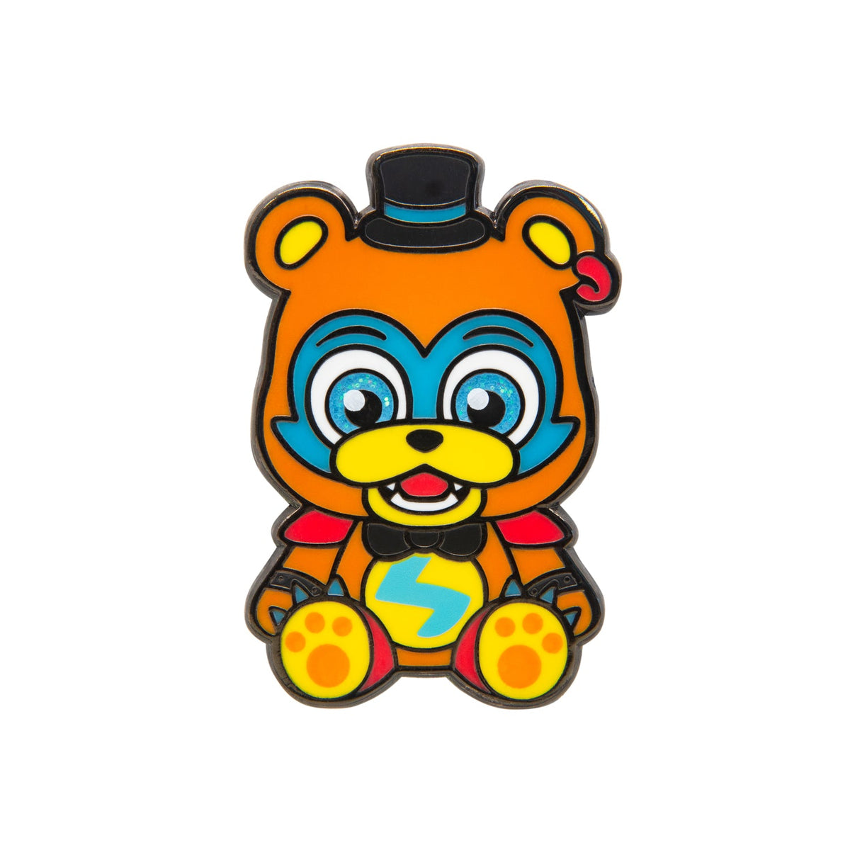 Freddy Spring Pin Five Nights at Freddy's - Glamrock Freddy Collector's Pin