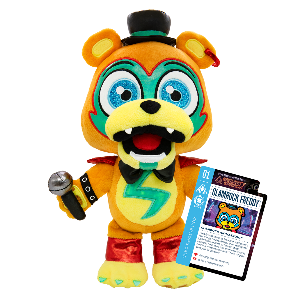 Five Nights At Freddy s Glamrock Freddy Collector s Plush five-nights-at-freddy-s-glamrock-freddy-collector-s-plush