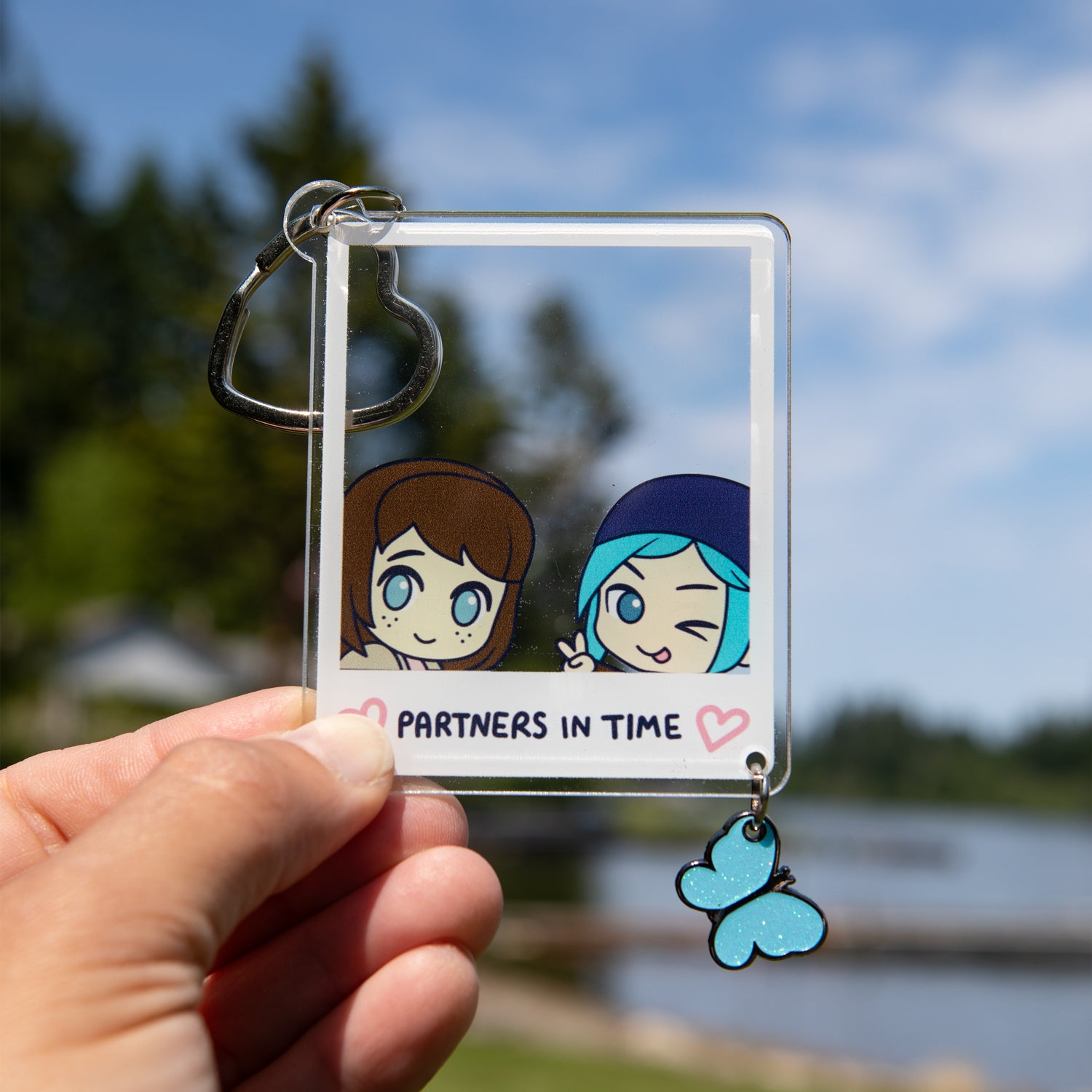 Life is Strange - Max & Chloe Selfie Keychain