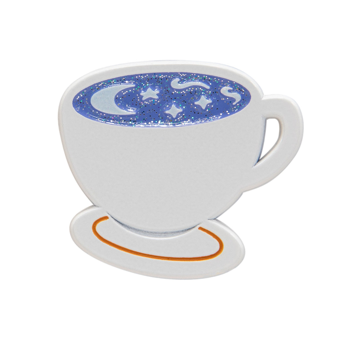 Coffee Talk 2 - Dreamin' Blue Soft Enamel Pin