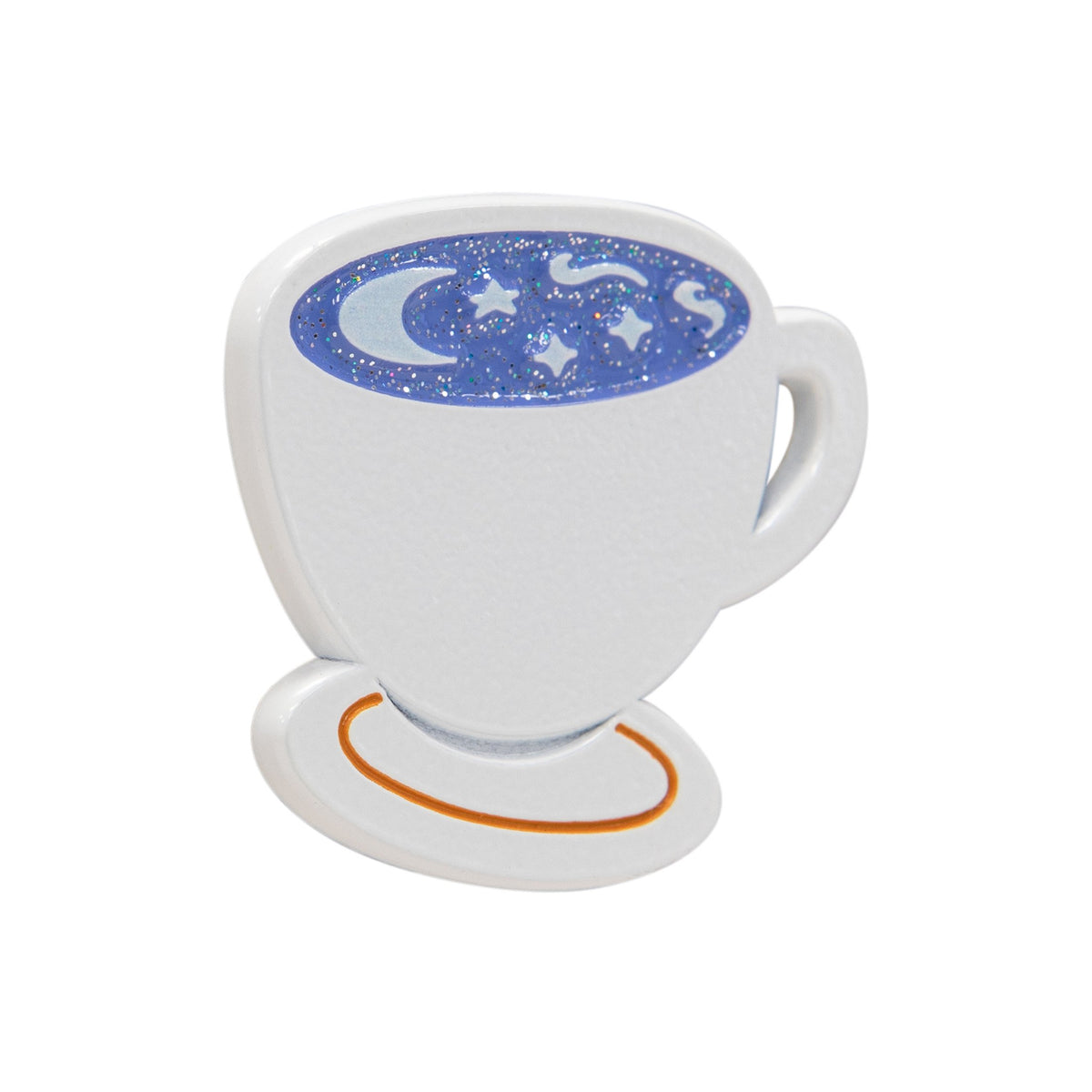 Coffee Talk 2 - Dreamin' Blue Soft Enamel Pin