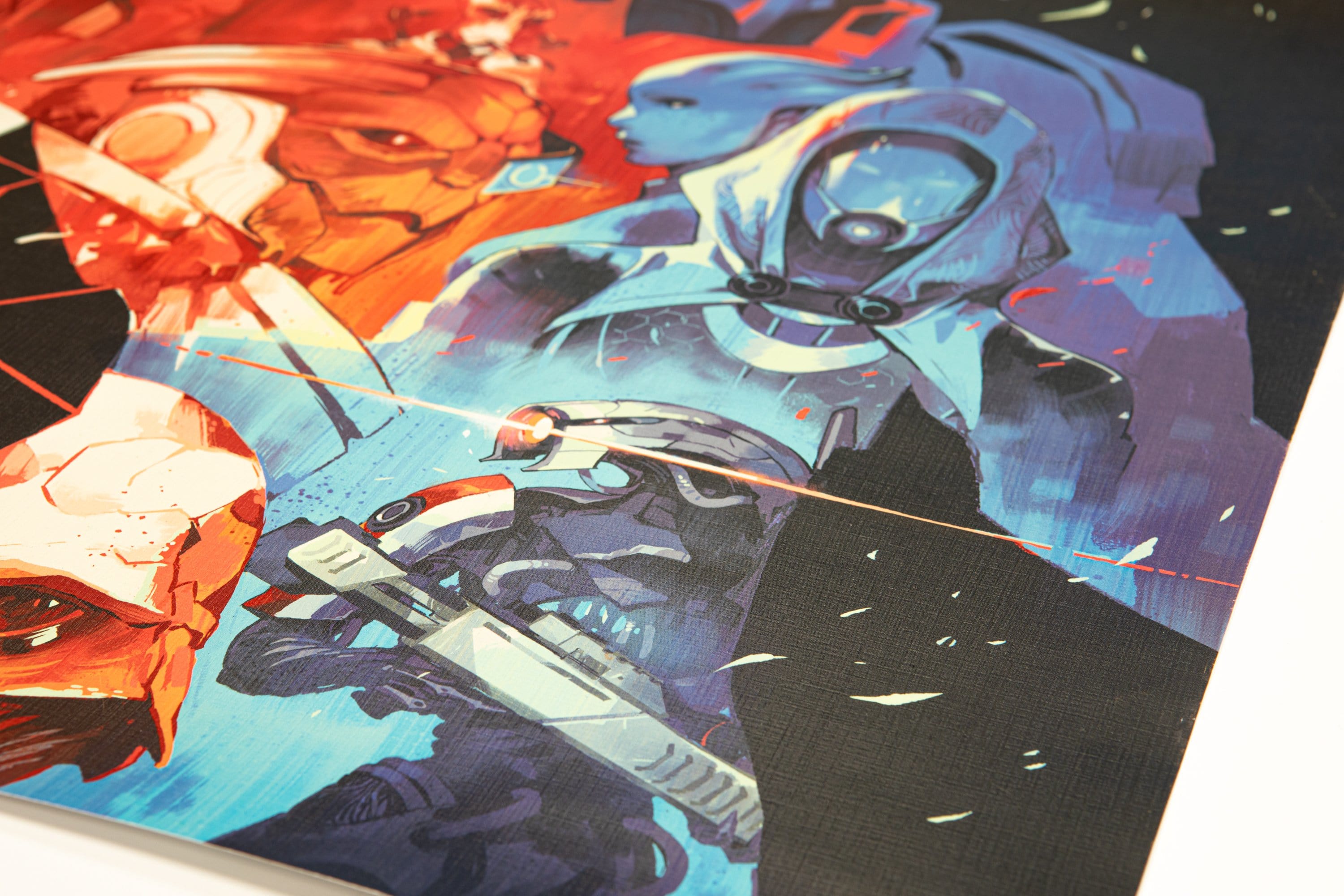 Mass Effect - Limited Edition Shepard Legendary Art Print SIGNED
