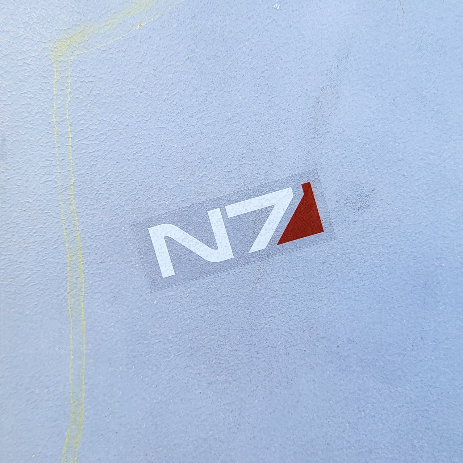 Mass Effect - N7 Emblem Transparent Sticker