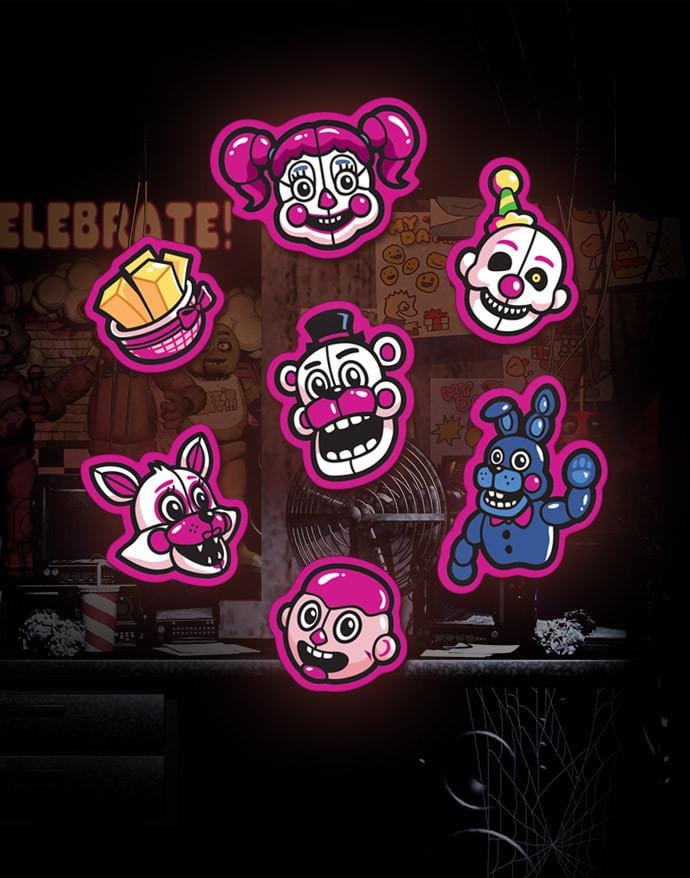 Five Nights at Freddy's: Sister Location - Sticker Sheet