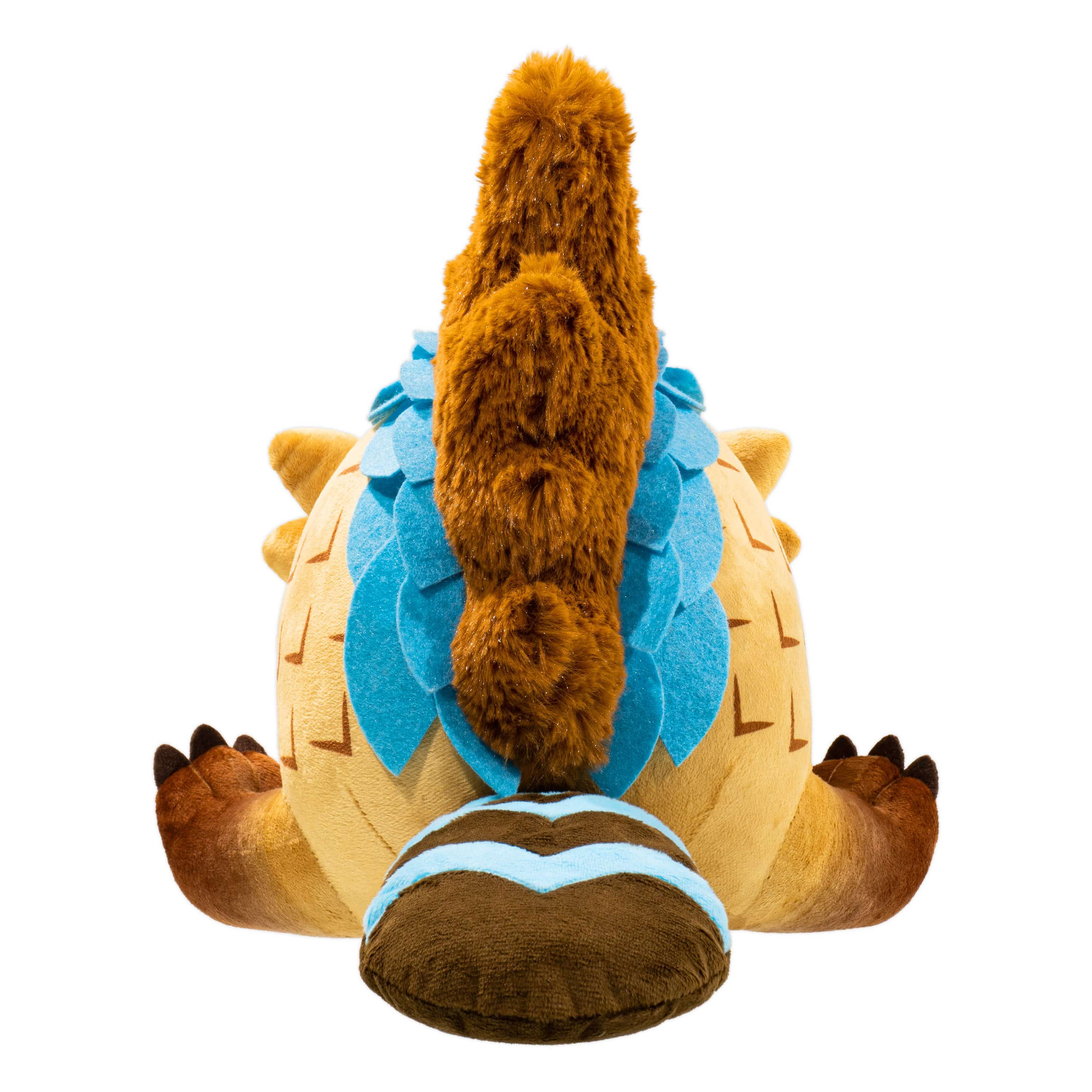 Dauntless - Gnasher Stuffed Plush Toy With Tear-Away Tail Back View